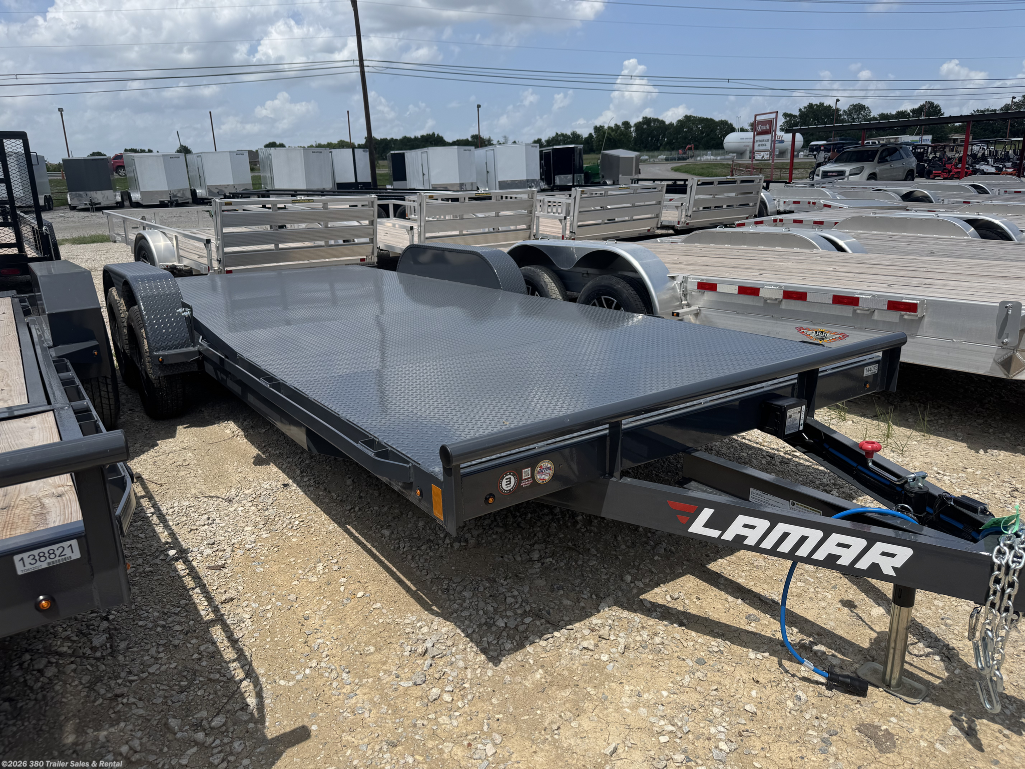 2026 Lamar - New Car Hauler Trailer for sale by 380 Trailer Sales & Rental in Princeton, Texas