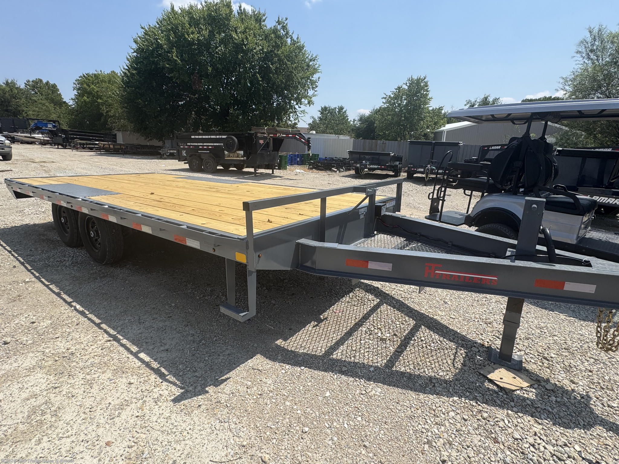 2026 HT Trailers - New Deckover/Flat Deck Trailer for sale by 380 Trailer Sales & Rental in Princeton, Texas