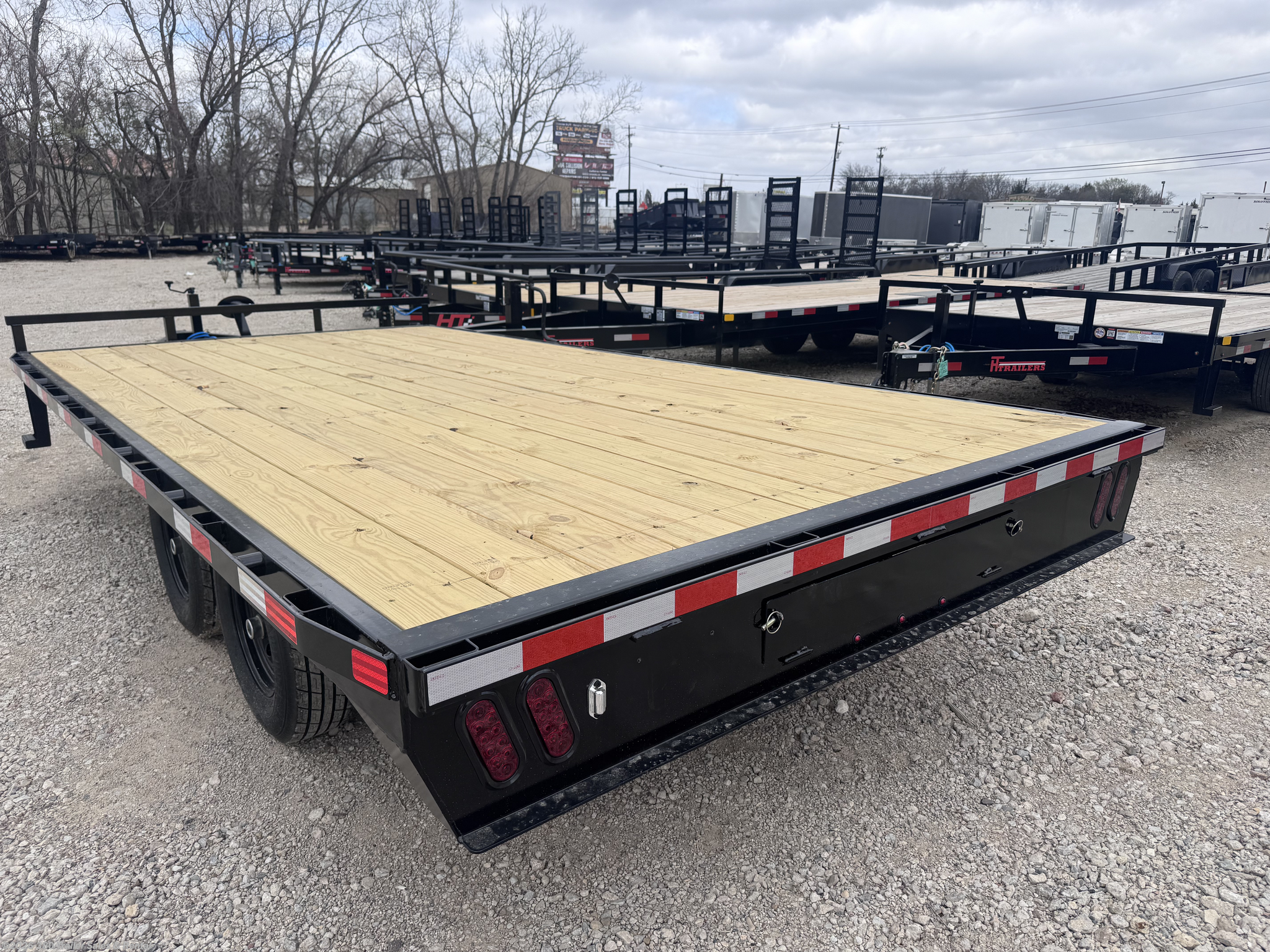 2026 HT Trailers - New Deckover/Flat Deck Trailer for sale by 380 Trailer Sales & Rental in Princeton, Texas