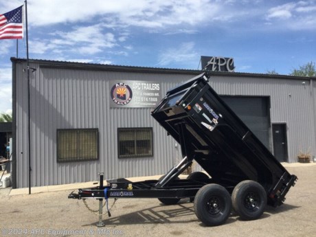 16&quot; Radial Tires, 2 Brakes, Adj Coupler, 24&quot; Sides!&lt;br&gt; &lt;br&gt; **CALL FOR AVAILABILITY; TRAILER NOT GUARANTEED TO BE IN STOCK**&lt;br&gt;&lt;br&gt;You need a durable, high-quality dump trailer to get the job done. Load Trail&#39;s versatile dump trailer lineup gives you the advantage you need to power through the toughest jobs to get them done and to get them done right.&lt;br&gt;&lt;br&gt;2 - 5,200 Lb Dexter Spring Axles (2 Elec FSA Brakes)&lt;br&gt;ST235/80 R16 LRE 10 Ply. (BLACK WHEELS)&lt;br&gt;Coupler 2-5/16&quot; Adjustable (4 HOLE)&lt;br&gt;Diamond Plate Fenders (weld-on)&lt;br&gt;16&quot; Cross-Members&lt;br&gt;24&quot; Dump Sides w/24&quot; 2 Way Gate (10 Gauge Floor)&lt;br&gt;Drop Leg Jack 7000 lb.&lt;br&gt;Lights LED (w/Cold Weather Harness)&lt;br&gt;(4) D-Rings 3&quot; Weld On - Front Tongue Mount Tool Box&lt;br&gt;Scissor Hoist w/Standard Pump - Battery Wall Charger (5 Amp)&lt;br&gt;Spare Tire Mount - Tire Not Incl&lt;br&gt;Primer Paint&lt;br&gt;&lt;br&gt;2-YEAR comprehensive coverage - 3-YEAR structural warranty on the entire trailer - 2-YEAR roadside reimbursement&lt;br&gt;&lt;br&gt;The Advertised Prices Do Not Include&lt;br&gt;*Licensing&lt;br&gt;*Tax&lt;br&gt;&lt;br&gt;Come In &amp;amp; See Us At:&lt;br&gt;7291 S. Frances Ave.&lt;br&gt;Call Us At: 520-574-1968&lt;br&gt;&lt;br&gt;Visit Us on the Web: www.apctrailers.com&lt;br&gt;&lt;br&gt;Remember we handle all your Trailer Sales, Parts, Service &amp;amp; Repair Needs!!!&lt;br&gt;&lt;br&gt;-We have over 300 trailers in stock for you to choose from&lt;br&gt;-We repair trailers of all types &amp;amp; brands&lt;br&gt;-Over 10,000 sq. ft. of parts&lt;br&gt;-We install parts, weld &amp;amp; customize trailers&lt;br&gt;&lt;br&gt;Please call or stop in today to meet with our family of staff members &amp;amp; get yourself a new trailer!&lt;br&gt;&lt;br&gt;Inventory Viewing Hours:&lt;br&gt;MONDAY: 8:30AM - 4:30PM&lt;br&gt;TUESDAY: 8:30AM - 4:30PM&lt;br&gt;WEDNESDAY: 8:30AM - 4:30PM&lt;br&gt;THURSDAY: 8:30AM - 4:30PM&lt;br&gt;FRIDAY: 8:30AM - 4:30PM&lt;br&gt;SATURDAY:10:00AM - 1:30PM&lt;br&gt;SUNDAY: Closed&lt;br&gt;&lt;br&gt;Keywords: Apc trailers, cargo trailers for sale Tucson, iron bull trailers, trailers for sale Tucson, apc equipment, trailer sales Tucson, apc trailers Tucson, car hauler trailer, dump trailer for sale, Tucson trailer sales, dump trailers for sale Tucson, horse trailers for sale Tucson, apc trailer, coffee creek trailers, landscape trailer, buy tilt trailers, tilt trailer dealership, gooseneck trailers near me, tilt cargo trailers for sale, trailer accessories and parts, east Texas trailer dealer, east Texas trailer, trailer parts delco prices, equipment trailers for sale, truckbed, truck beds for sale, flatbed, flatbed truck, flatbed dealer, enclosed trailer for sale, enclosed trailer Tucson, dump trailer, dump trailer for sale, aluma trailer, aluma trailers Tucson, car haulers, car trailers Tucson, stock and horse trailer, CM truck bed, Norstar truck beds, trailer dealership Tucson, rawmaxx trailer, rawmaxx Arizona, rawmaxx Tucson, utility trailer, enclosed trailer supply, used cargo trailers for sale near me, pickup truck beds, atv trailers, cargo trailer parts, motorcycle trailer, wells cargo trailers, haulmark trailers, atv trailers for sale, new trailers for sale, aluma trailer prices, aluma trailers Arizona, aluminum trailers for sale, car haulers for sale, cargo express trailers for sale, CM RD bed, CM TMX bed, CM SK bed, timpte 1020, timpte 720, landscape trailer, pre-owned inventory, top hat utility trailer, bwise trailers, bwise dealership, auto trailers, aluma lite, bear track, primo, big tex, CAM superline, car mate, cargo mate, cargopro, cargo pro trailers, carry on trailer, carry-on trailer, continental cargo, cargo wagon trailer, covered wagon trailers, hh trailer, H&amp;amp;H, diamond c, hilsboro, horizon trailer, iron panther trailers, lamar, load rite, load trail, look trailers, maxxd, gr trailers, gr bumpers, mirage trailers, pace American trailers, pj trailers, stealth trailers, alcom, zieman trailer, aluminum car hauler, aluminum tilt, aluminum utility, atv trailer, utv trailer, car hauler, car hauler covered, car hauler enclosed, deck over, enclosed car trailer, enclosed cargo, enclosed motorcycle, equipment hauler, equipment trailer, roll off dump, roll off bin, roll off dumpster, rdx, trailer financing, trailer rent to own, trailer RTO, trailer lease to own, Sheffield financial, synchrony bank, lendmark http://www.apctrailers.com/--xInventoryDetail?id=14193837