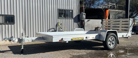 Bi-fold Gate!!&lt;br&gt; &lt;br&gt; **CALL FOR AVAILABILITY; TRAILER NOT GUARANTEED TO BE IN STOCK**&lt;br&gt;&lt;br&gt;This utility Aluma trailer is one of the most complete aluminum utility &amp;amp; recreational trailers. It is durable, lightweight &amp;amp; maintenance free. This Aluma trailer is aluminum welded construction - no rust! It is lighter, as strong as, &amp;amp; more durable than steel. &amp;amp; w/ its 5-year &quot;all-inclusive&quot; Aluma warranty, it beats the competition hands down! It features torsion axle &amp;amp; 48&quot; long tongue. Get on the road to adventure quickly &amp;amp; dependably w/ this Aluma trailer!&lt;br&gt;&lt;br&gt;(1) 3,500lb Rubber Torsion Axle- No Brakes- 2,990lb GVWR- EZ Lube Hubs&lt;br&gt;2&quot; Coupler - Safety Chains&lt;br&gt;48&quot; A-Frame Aluminum Tongue&lt;br&gt;Swivel Tongue Jack&lt;br&gt;ST205/75R14&quot; Radial Tires&lt;br&gt;Aluminum Wheels, 5-4.5 BHP&lt;br&gt;Aluminum Fenders&lt;br&gt;7&quot; Heavy Duty Frame Rail&lt;br&gt;Extruded Aluminum Floor&lt;br&gt;67.25x60&quot; Aluminum Bi-fold Tail Gate&lt;br&gt;(6) Stake Pockets&lt;br&gt;(4) Tie Down Loops&lt;br&gt;LED Lights&lt;br&gt;Overall Width= 92.5&quot;&lt;br&gt;Overall Length= 199&quot;&lt;br&gt;&lt;br&gt;**5 Year Warranty**&lt;br&gt;&lt;br&gt;The Advertised Prices Do Not Include:&lt;br&gt;*Licensing&lt;br&gt;*Tax&lt;br&gt;&lt;br&gt;Come In &amp;amp; See Us At:&lt;br&gt;7291 S. Frances Ave.&lt;br&gt;Call Us At: 520-574-1968&lt;br&gt;&lt;br&gt;Visit Us on the Web: www.apctrailers.com&lt;br&gt;&lt;br&gt;Remember we handle all your Trailer Sales, Parts, Service &amp;amp; Repair Needs!!!&lt;br&gt;&lt;br&gt;-We have over 300 trailers in stock for you to choose from&lt;br&gt;-We repair trailers of all types &amp;amp; brands&lt;br&gt;-Over 10,000 sq. ft. of parts&lt;br&gt;-We install parts, weld &amp;amp; customize trailers&lt;br&gt;&lt;br&gt;Please call or stop in today to meet with our family of staff members &amp;amp; get yourself a new trailer! www.apctrailers.com&lt;br&gt;The Advertised Prices Do Not Include:&lt;br&gt;*Licensing&lt;br&gt;*Tax&lt;br&gt;&lt;br&gt;Come In &amp;amp; See Us At:&lt;br&gt;7291 S. Frances Ave.&lt;br&gt;Call Us At: 520-574-1968&lt;br&gt;&lt;br&gt;Visit Us on the Web: www.apctrailers.com&lt;br&gt;&lt;br&gt;Remember we handle all your Trailer Sales, Parts, Service &amp;amp; Repair Needs!!!&lt;br&gt;&lt;br&gt;-We have over 300 trailers in stock for you to choose from&lt;br&gt;-We repair trailers of all types &amp;amp; brands&lt;br&gt;-Over 10,000 sq. ft. of parts&lt;br&gt;-We install parts, weld &amp;amp; customize trailers&lt;br&gt;&lt;br&gt;Please call or stop in today to meet with our family of staff members and get yourself a new trailer! www.apctrailers.com&lt;br&gt;&lt;br&gt;&lt;br&gt;Inventory Viewing Hours:&lt;br&gt;MONDAY: 8:30AM - 4:30PM&lt;br&gt;TUESDAY: 8:30AM - 4:30PM&lt;br&gt;WEDNESDAY: 8:30AM - 4:30PM&lt;br&gt;THURSDAY: 8:30AM - 4:30PM&lt;br&gt;FRIDAY: 8:30AM - 4:30PM&lt;br&gt;SATURDAY:10:00AM - 1:30PM&lt;br&gt;SUNDAY: Closed&lt;br&gt;&lt;br&gt;Keywords: Apc trailers, cargo trailers for sale Tucson, iron bull trailers, trailers for sale Tucson, apc equipment, trailer sales tucon, apc trailers Tucson, car hauler trailer, dump trailer for sale, Tucson trailer sales, dump trailers for sale Tucson, horse trailers for sale Tucson, apc trailer, coffee creek trailers, landscape trailer, buy tilt trailers, tilt trailer dealership, gooseneck trailers near me, tilt cargo trailers for sale, trailer accessories and parts, east Texas trailer dealer, east Texas trailer, trailer parts delco prices, equipment trailers for sale, truckbed, truck beds for sale, flatbed, flatbed truck, flatbed dealer, enclosed trailer for sale, enclosed trailer Tucson, dump trailer, dump trailer for sale, aluma trailer, aluma trailers Tucson, car haulers, car trailers Tucson, stock and horse trailer, CM truck bed, Norstar truck beds, trailer dealership Tucson, rawmaxx trailer, rawmaxx Arizona, rawmaxx Tucson, utility trailer, enclosed trailer supply, used cargo trailers for sale near me, pickup truck beds, atv trailers, cargo trailer parts, motorcycle trailer, wells cargo trailers, haulmark trailers, atv trailers for sale, new trailers for sale, aluma trailer prices, aluma trailers Arizona, aluminum trailers for sale, car haulers for sale, cargo express trailers for sale, CM RD bed, CM TMX bed, CM SK bed, timpte 1020, timpte 720, landscape trailer, pre-owned inventory, top hat utility trailer, bwise trailers, bwise dealership, auto trailers, aluma lite, bear track, primo, big tex, CAM superline, car mate, cargo mate, cargopro, cargo pro trailers, carry on trai http://www.apctrailers.com/--xInventoryDetail?id=6979947