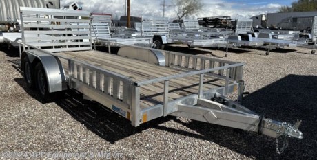 Utility Sides, 15&quot; Radial Tires, Rear Gate + Side Load Removable Side Rail Ramps!&lt;br&gt; &lt;br&gt; **CALL FOR AVAILABILITY; TRAILER NOT GUARANTEED TO BE IN STOCK**&lt;br&gt;&lt;br&gt;24&quot; OC Floor Crossmembers&lt;br&gt;2&quot;x5&quot; Box Tube&lt;br&gt;2&quot; Coupler - 7 - Way Plug&lt;br&gt;(2) 3,500lb Leaf Spring Axles - 4&quot; Drop w/ Electric Brakes&lt;br&gt;15&quot; Radial Tires on Steel Wheels&lt;br&gt;Aluminum Fenders&lt;br&gt;2&quot;x8&quot; Treated Wood Floor&lt;br&gt;Rear Aluminum Ramp Gate&lt;br&gt;1,500lb Flip Jack&lt;br&gt;Fixed 1&quot;x2&quot; Rail Kit&lt;br&gt;LED Lighting&lt;br&gt;&lt;br&gt;4 Year Limited Warranty&lt;br&gt;&lt;br&gt;The Advertised Prices Do Not Include:&lt;br&gt;*Licensing&lt;br&gt;*Tax&lt;br&gt;&lt;br&gt;Come In &amp;amp; See Us At:&lt;br&gt;7291 S. Frances Ave.&lt;br&gt;Call Us At: 520-574-1968&lt;br&gt;&lt;br&gt;Visit Us on the Web: www.apctrailers.com&lt;br&gt;&lt;br&gt;Remember we handle all your Trailer Sales, Parts, Service &amp;amp; Repair Needs!!!&lt;br&gt;&lt;br&gt;-We have over 300 trailers in stock for you to choose from&lt;br&gt;-We repair trailers of all types &amp;amp; brands&lt;br&gt;-Over 10,000 sq. ft. of parts&lt;br&gt;-We install parts, weld &amp;amp; customize trailers&lt;br&gt;&lt;br&gt;Please call or stop in today to meet with our family of staff members &amp;amp; get yourself a new trailer! www.apctrailers.com&lt;br&gt;&lt;br&gt;*Inventory Viewing Hours:&lt;br&gt;MONDAY: 8:30AM - 4:30PM&lt;br&gt;TUESDAY: 8:30AM - 4:30PM&lt;br&gt;WEDNESDAY: 8:30AM - 4:30PM&lt;br&gt;THURSDAY: 8:30AM - 4:30PM&lt;br&gt;FRIDAY: 8:30AM - 4:30PM&lt;br&gt;SATURDAY:10:00AM - 1:30PM&lt;br&gt;SUNDAY: Closed&lt;br&gt;&lt;br&gt;Keywords: Apc trailers, cargo trailers for sale Tucson, iron bull trailers, trailers for sale Tucson, apc equipment, trailer sales tucon, apc trailers Tucson, car hauler trailer, dump trailer for sale, Tucson trailer sales, dump trailers for sale Tucson, horse trailers for sale Tucson, apc trailer, coffee creek trailers, landscape trailer, buy tilt trailers, tilt trailer dealership, gooseneck trailers near me, tilt cargo trailers for sale, trailer accessories and parts, east Texas trailer dealer, east Texas trailer, trailer parts delco prices, equipment trailers for sale, truckbed, truck beds for sale, flatbed, flatbed truck, flatbed dealer, enclosed trailer for sale, enclosed trailer Tucson, dump trailer, dump trailer for sale, aluma trailer, aluma trailers Tucson, car haulers, car trailers Tucson, stock and horse trailer, CM truck bed, Norstar truck beds, trailer dealership Tucson, rawmaxx trailer, rawmaxx Arizona, rawmaxx Tucson, utility trailer, enclosed trailer supply, used cargo trailers for sale near me, pickup truck beds, atv trailers, cargo trailer parts, motorcycle trailer, wells cargo trailers, haulmark trailers, atv trailers for sale, new trailers for sale, aluma trailer prices, aluma trailers Arizona, aluminum trailers for sale, car haulers for sale, cargo express trailers for sale, CM RD bed, CM TMX bed, CM SK bed, timpte 1020, timpte 720, landscape trailer, pre-owned inventory, top hat utility trailer, bwise trailers, bwise dealership, auto trailers, aluma lite, bear track, primo, big tex, CAM superline, car mate, cargo mate, cargopro, cargo pro trailers, carry on trailer, carry-on trailer, continental cargo, cargo wagon trailer, covered wagon trailers, hh trailer, H&amp;amp;H, diamond c, hilsboro, horizon trailer, iron panther trailers, lamar, load rite, load trail, look trailers, maxxd, gr trailers, gr bumpers, mirage trailers, pace American trailers, pj trailers, stealth trailers, alcom, zieman trailer, aluminum car hauler, aluminum tilt, aluminum utility, atv trailer, utv trailer, car hauler, car hauler covered, car hauler enclosed, deck over, enclosed car trailer, enclosed cargo, enclosed motorcycle, equipment hauler, equipment trailer, roll off dump, roll off bin, roll off dumpster, rdx, trailer financing, trailer rent to own, trailer RTO, trailer lease to own, Sheffield financial, synchrony bank, lendmark financial, c3 rentals, hometown capital, click lease, business financing, trailer tires, trailer axle, trailer brake, trailer fender, trailer spring, B&amp;amp;W hitch, geny hitch, gen-y hitch, curt, buyers, trailer service, trailer trade in&lt;br&gt;&lt;br&gt; http://www.apctrailers.com/--xInventoryDetail?id=15060086