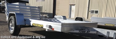Torsion Axle, Bi-Fold Gate, &amp;amp; Aluminum Wheels! &lt;br&gt; &lt;br&gt; **CALL FOR AVAILABILITY; TRAILER NOT GUARANTEED TO BE IN STOCK**&lt;br&gt;&lt;br&gt;This unit is a triple threat; lightweight, stylish and durable. This puppy is designed for utility and recreational use. Built in the USA, you know your money is well spent! The bi-fold gate makes it much easier to load lower profile equipment or motorcycles as you get the extra length, as well as fold it away for the least amount of wind drag. &lt;br&gt;&lt;br&gt;(1)3,500lb Rubber Torsion Axle- No Brakes- 2,990lb GVWR&lt;br&gt;2&quot; Coupler - Safety Chains&lt;br&gt;A-Frame Aluminum Tongue- 48&quot; Long&lt;br&gt;Swivel Tongue Jack&lt;br&gt;ST205/75R14&quot; Radial Tires&lt;br&gt;Aluminum Wheels &amp;amp; Aluminum Fenders&lt;br&gt;7&quot; Heavy Duty Extruded Frame&lt;br&gt;Extruded Aluminum Floor&lt;br&gt;Aluminum Bi-Fold Tailgate- 68.5x44&quot;&lt;br&gt;(4) Stake Pockets&lt;br&gt;(4) Tie Down Loops&lt;br&gt;LED Lighting&lt;br&gt;&lt;br&gt;**5 Year Warranty**&lt;br&gt;&lt;br&gt;The Advertised Prices Do Not Include:&lt;br&gt;*Licensing&lt;br&gt;*Tax&lt;br&gt;&lt;br&gt;Come In &amp;amp; See Us At:&lt;br&gt;7291 S. Frances Ave.&lt;br&gt;Call Us At: 520-574-1968&lt;br&gt;&lt;br&gt;Visit Us on the Web: www.apctrailers.com&lt;br&gt;&lt;br&gt;Remember we handle all your Trailer Sales, Parts, Service &amp;amp; Repair Needs!!!&lt;br&gt;&lt;br&gt;-We have over 300 trailers in stock for you to choose from&lt;br&gt;-We repair trailers of all types &amp;amp; brands&lt;br&gt;-Over 10,000 sq. ft. of parts&lt;br&gt;-We install parts, weld &amp;amp; customize trailers&lt;br&gt;&lt;br&gt;Please call or stop in today to meet with our family of staff members &amp;amp; get yourself a new trailer!&lt;br&gt;&lt;br&gt;Inventory Viewing Hours:&lt;br&gt;MONDAY: 8:30AM - 4:30PM&lt;br&gt;TUESDAY: 8:30AM - 4:30PM&lt;br&gt;WEDNESDAY: 8:30AM - 4:30PM&lt;br&gt;THURSDAY: 8:30AM - 4:30PM&lt;br&gt;FRIDAY: 8:30AM - 4:30PM&lt;br&gt;SATURDAY:10:00AM - 1:30PM&lt;br&gt;SUNDAY: Closed&lt;br&gt;&lt;br&gt;Keywords: Apc trailers, cargo trailers for sale Tucson, iron bull trailers, trailers for sale Tucson, apc equipment, trailer sales tucon, apc trailers Tucson, car hauler trailer, dump trailer for sale, Tucson trailer sales, dump trailers for sale Tucson, horse trailers for sale Tucson, apc trailer, coffee creek trailers, landscape trailer, buy tilt trailers, tilt trailer dealership, gooseneck trailers near me, tilt cargo trailers for sale, trailer accessories and parts, east Texas trailer dealer, east Texas trailer, trailer parts delco prices, equipment trailers for sale, truckbed, truck beds for sale, flatbed, flatbed truck, flatbed dealer, enclosed trailer for sale, enclosed trailer Tucson, dump trailer, dump trailer for sale, aluma trailer, aluma trailers Tucson, car haulers, car trailers Tucson, stock and horse trailer, CM truck bed, Norstar truck beds, trailer dealership Tucson, rawmaxx trailer, rawmaxx Arizona, rawmaxx Tucson, utility trailer, enclosed trailer supply, used cargo trailers for sale near me, pickup truck beds, atv trailers, cargo trailer parts, motorcycle trailer, wells cargo trailers, haulmark trailers, atv trailers for sale, new trailers for sale, aluma trailer prices, aluma trailers Arizona, aluminum trailers for sale, car haulers for sale, cargo express trailers for sale, CM RD bed, CM TMX bed, CM SK bed, timpte 1020, timpte 720, landscape trailer, pre-owned inventory, top hat utility trailer, bwise trailers, bwise dealership, auto trailers, aluma lite, bear track, primo, big tex, CAM superline, car mate, cargo mate, cargopro, cargo pro trailers, carry on trailer, carry-on trailer, continental cargo, cargo wagon trailer, covered wagon trailers, hh trailer, H&amp;amp;H, diamond c, hilsboro, horizon trailer, iron panther trailers, lamar, load rite, load trail, look trailers, maxxd, gr trailers, gr bumpers, mirage trailers, pace American trailers, pj trailers, stealth trailers, alcom, zieman trailer, aluminum car hauler, aluminum tilt, aluminum utility, atv trailer, utv trailer, car hauler, car hauler covered, car hauler enclosed, deck over, enclosed car trailer, enclosed cargo, enclosed motorcycle, equipment hauler, equipment trailer, roll off dump, roll off bin, roll off dumpster, rdx, trailer financing, trailer rent to own, trailer RTO, trailer lease to own, Sheffield financial, synchrony bank, lendmark financial, c3 rentals, hometown capital, click lease, business financing, traile http://www.apctrailers.com/--xInventoryDetail?id=8317648