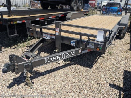 Torsion Axles, 6&quot; Channel Frame and Wrapped Tongue, 16&#39; Tilt w/ 4&#39; Stationary.&lt;br&gt; &lt;br&gt; **CALL FOR AVAILABILITY; TRAILER NOT GUARANTEED TO BE IN STOCK**&lt;br&gt;&lt;br&gt;Where else can you buy a quality trailer on a budget! APC, that&#39;s where! This East Texas comes standard with some quality options at a price that won&amp;#8217;t hit hard. This 14k is ready to hit the road with your heavier equipment. Come check her out today!&lt;br&gt;&lt;br&gt;16&amp;#8217; Tilt + 4&amp;#8217; Stationary Deck&lt;br&gt;(2) 7,000lb Lippert Torsion Axles w/ Elec Brakes&lt;br&gt;3&amp;#8221;x10&amp;#8221; Gravity Cylinder w/ Shut Off Valve&lt;br&gt;ST235/75 Radial 16&amp;#8221; Tires – 10 Ply&lt;br&gt;6&amp;#8221; Channel Frame, Wrapped Tongue and Deck&lt;br&gt;3&amp;#8221;x5&amp;#8221; Deck Frame&lt;br&gt;2-5/16&amp;#8221; Adj Bulldog Style Coupler&lt;br&gt;3&amp;#8221; Channel Crossmembers – 16&amp;#8221; Centers&lt;br&gt;10k Drop Leg Jack&lt;br&gt;Double Broke Diamond Plate Fenders&lt;br&gt;Knife Edge Tail&lt;br&gt;Treated Wood Floor&lt;br&gt;Spare Tire Mount – Tire Not Included&lt;br&gt;Stake Pockets &amp;amp; Rubrail&lt;br&gt;7-Way Plug&lt;br&gt;Flush Mount LED Lights&lt;br&gt;Poly Paint&lt;br&gt;&lt;br&gt;The Advertised Prices Do Not Include:&lt;br&gt;*Licensing&lt;br&gt;*Tax&lt;br&gt;&lt;br&gt;Come In &amp;amp; See Us At:&lt;br&gt;7291 S. Frances Ave.&lt;br&gt;Call Us At: 520.365.1675&lt;br&gt;&lt;br&gt;Visit Us on the Web: www.apctrailers.com&lt;br&gt;&lt;br&gt;Remember we handle all your Trailer Sales, Parts, Service &amp;amp; Repair Needs!!!&lt;br&gt;&lt;br&gt;-We have over 300 trailers in stock for you to choose from&lt;br&gt;-We repair trailers of all types &amp;amp; brands&lt;br&gt;-Over 10,000 sq. ft. of parts&lt;br&gt;-We install parts, weld &amp;amp; customize trailers&lt;br&gt;&lt;br&gt;Please call or stop in today to meet with our family of staff members and get yourself a new trailer!&lt;br&gt;&lt;br&gt;Inventory Viewing Hours:&lt;br&gt;MONDAY: 8:30AM - 4:30PM&lt;br&gt;TUESDAY: 8:30AM - 4:30PM&lt;br&gt;WEDNESDAY: 8:30AM - 4:30PM&lt;br&gt;THURSDAY: 8:30AM - 4:30PM&lt;br&gt;FRIDAY: 8:30AM - 4:30PM&lt;br&gt;SATURDAY: 10:00AM - 1:30 PM&lt;br&gt;SUNDAY: Closed&lt;br&gt;&lt;br&gt;Keywords: Apc trailers, cargo trailers for sale Tucson, iron bull trailers, trailers for sale Tucson, apc equipment, trailer sales tucon, apc trailers Tucson, car hauler trailer, dump trailer for sale, Tucson trailer sales, dump trailers for sale Tucson, horse trailers for sale Tucson, apc trailer, coffee creek trailers, landscape trailer, buy tilt trailers, tilt trailer dealership, gooseneck trailers near me, tilt cargo trailers for sale, trailer accessories and parts, east Texas trailer dealer, east Texas trailer, trailer parts delco prices, equipment trailers for sale, truckbed, truck beds for sale, flatbed, flatbed truck, flatbed dealer, enclosed trailer for sale, enclosed trailer Tucson, dump trailer, dump trailer for sale, aluma trailer, aluma trailers Tucson, car haulers, car trailers Tucson, stock and horse trailer, CM truck bed, Norstar truck beds, trailer dealership Tucson, rawmaxx trailer, rawmaxx Arizona, rawmaxx Tucson, utility trailer, enclosed trailer supply, used cargo trailers for sale near me, pickup truck beds, atv trailers, cargo trailer parts, motorcycle trailer, wells cargo trailers, haulmark trailers, atv trailers for sale, new trailers for sale, aluma trailer prices, aluma trailers Arizona, aluminum trailers for sale, car haulers for sale, cargo express trailers for sale, CM RD bed, CM TMX bed, CM SK bed, timpte 1020, timpte 720, landscape trailer, pre-owned inventory, top hat utility trailer, bwise trailers, bwise dealership, auto trailers, aluma lite, bear track, primo, big tex, CAM superline, car mate, cargo mate, cargopro, cargo pro trailers, carry on trailer, carry-on trailer, continental cargo, cargo wagon trailer, covered wagon trailers, hh trailer, H&amp;amp;H, diamond c, hilsboro, horizon trailer, iron panther trailers, lamar, load rite, load trail, look trailers, maxxd, gr trailers, gr bumpers, mirage trailers, pace American trailers, pj trailers, stealth trailers, alcom, zieman trailer, aluminum car hauler, aluminum tilt, aluminum utility, atv trailer, utv trailer, car hauler, car hauler covered, car hauler enclosed, deck over, enclosed car trailer, enclosed cargo, enclosed motorcycle, equipment hauler, equipment trailer, roll off dump, roll off bin, roll off dumpster, rdx, trailer financing, trailer rent to own, trailer RTO, trailer lease to own, Sheffield financial, synchrony bank, lendmark financial, c3 rentals, hometown capital, cl http://www.apctrailers.com/--xInventoryDetail?id=15226657
