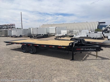 Deckover Tilt, Hyd Power Unit, 12&quot; I-Beam Frame and Tongue, Spring Axles!&lt;br&gt; &lt;br&gt; **CALL FOR AVAILABILITY; TRAILER NOT GUARANTEED TO BE IN STOCK**&lt;br&gt;&lt;br&gt;They&#39;re hard to find, but you&#39;ve located one! The deckover tilt deck is a unicorn in our neck of the woods but this trailer is it and even comes hydraulic! This East Texas comes standard with some quality options at a price that won&amp;#8217;t hit hard. This 14k is ready to hit the road with your heavier equipment. Come check her out today!&lt;br&gt;&lt;br&gt;Full Tilt Deck&lt;br&gt;(2) 7,000lb Spring Axles w/ Elec Brakes&lt;br&gt;5&amp;#8221;x20&amp;#8221; Cylinder Hoist - Double Acting Unit- Tool Box - 5 AMP Trickle &lt;br&gt;Side Mount Tool Box For Hyd Pump&lt;br&gt;ST235/75 Radial 16&amp;#8221; Tires – 10 Ply&lt;br&gt;12&amp;#8221; I-Beam Frame &amp;amp; Tongue&lt;br&gt;6&quot; I-Beam Deck Frame&lt;br&gt;2-5/16&amp;#8221; Adj Bulldog Style Coupler&lt;br&gt;3&amp;#8221; Channel Crossmembers – 16&amp;#8221; Centers&lt;br&gt;(2) 10k Drop Leg Jack&lt;br&gt;Diamond Plate Over Tires on Deck&lt;br&gt;Treated Wood Floor&lt;br&gt;Spare Tire Mount – Tire Not Included&lt;br&gt;Stake Pockets &amp;amp; Rubrail&lt;br&gt;7-Way Plug&lt;br&gt;Flush Mount LED Lights&lt;br&gt;Poly Paint&lt;br&gt;&lt;br&gt;The Advertised Prices Do Not Include:&lt;br&gt;*Licensing&lt;br&gt;*Tax&lt;br&gt;&lt;br&gt;Come In &amp;amp; See Us At:&lt;br&gt;7291 S. Frances Ave.&lt;br&gt;Call Us At: 520.365.1675&lt;br&gt;&lt;br&gt;Visit Us on the Web: www.apctrailers.com&lt;br&gt;&lt;br&gt;Remember we handle all your Trailer Sales, Parts, Service &amp;amp; Repair Needs!!!&lt;br&gt;&lt;br&gt;-We have over 300 trailers in stock for you to choose from&lt;br&gt;-We repair trailers of all types &amp;amp; brands&lt;br&gt;-Over 10,000 sq. ft. of parts&lt;br&gt;-We install parts, weld &amp;amp; customize trailers&lt;br&gt;&lt;br&gt;Please call or stop in today to meet with our family of staff members and get yourself a new trailer!&lt;br&gt;&lt;br&gt;Inventory Viewing Hours:&lt;br&gt;MONDAY: 8:30AM - 4:30PM&lt;br&gt;TUESDAY: 8:30AM - 4:30PM&lt;br&gt;WEDNESDAY: 8:30AM - 4:30PM&lt;br&gt;THURSDAY: 8:30AM - 4:30PM&lt;br&gt;FRIDAY: 8:30AM - 4:30PM&lt;br&gt;SATURDAY: 10:00AM - 1:30 PM&lt;br&gt;SUNDAY: Closed&lt;br&gt;&lt;br&gt;Keywords: Apc trailers, cargo trailers for sale Tucson, iron bull trailers, trailers for sale Tucson, apc equipment, trailer sales tucon, apc trailers Tucson, car hauler trailer, dump trailer for sale, Tucson trailer sales, dump trailers for sale Tucson, horse trailers for sale Tucson, apc trailer, coffee creek trailers, landscape trailer, buy tilt trailers, tilt trailer dealership, gooseneck trailers near me, tilt cargo trailers for sale, trailer accessories and parts, east Texas trailer dealer, east Texas trailer, trailer parts delco prices, equipment trailers for sale, truckbed, truck beds for sale, flatbed, flatbed truck, flatbed dealer, enclosed trailer for sale, enclosed trailer Tucson, dump trailer, dump trailer for sale, aluma trailer, aluma trailers Tucson, car haulers, car trailers Tucson, stock and horse trailer, CM truck bed, Norstar truck beds, trailer dealership Tucson, rawmaxx trailer, rawmaxx Arizona, rawmaxx Tucson, utility trailer, enclosed trailer supply, used cargo trailers for sale near me, pickup truck beds, atv trailers, cargo trailer parts, motorcycle trailer, wells cargo trailers, haulmark trailers, atv trailers for sale, new trailers for sale, aluma trailer prices, aluma trailers Arizona, aluminum trailers for sale, car haulers for sale, cargo express trailers for sale, CM RD bed, CM TMX bed, CM SK bed, timpte 1020, timpte 720, landscape trailer, pre-owned inventory, top hat utility trailer, bwise trailers, bwise dealership, auto trailers, aluma lite, bear track, primo, big tex, CAM superline, car mate, cargo mate, cargopro, cargo pro trailers, carry on trailer, carry-on trailer, continental cargo, cargo wagon trailer, covered wagon trailers, hh trailer, H&amp;amp;H, diamond c, hilsboro, horizon trailer, iron panther trailers, lamar, load rite, load trail, look trailers, maxxd, gr trailers, gr bumpers, mirage trailers, pace American trailers, pj trailers, stealth trailers, alcom, zieman trailer, aluminum car hauler, aluminum tilt, aluminum utility, atv trailer, utv trailer, car hauler, car hauler covered, car hauler enclosed, deck over, enclosed car trailer, enclosed cargo, enclosed motorcycle, equipment hauler, equipment trailer, roll off dump, roll off bin, roll off dumpster, rdx, trailer financing, trailer rent to own, trailer RTO, trailer lease http://www.apctrailers.com/--xInventoryDetail?id=15226677