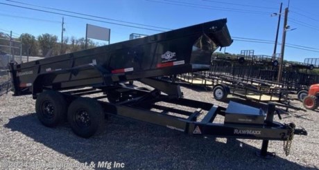 2&#39; Sides, Scissor Hoist &amp;amp; Tarp Kit!&lt;br&gt; &lt;br&gt; **CALL FOR AVAILABILITY; TRAILER NOT GUARANTEED TO BE IN STOCK**&lt;br&gt;&lt;br&gt;This T/A 83x14 14k Rawmaxx dump trailer is effective for general use such as moving around debris/material or any of your construction needs. It is equipped w/ ST235/80/R16&#39;&#39; radial tires, 3-1 rear gate, rear slide in ramps, 10k drop leg jack, tarp system, &amp;amp; much more is featured on this unbeatable trailer. This trailer is what you&#39;re looking for if you are in need of getting the job done for the right price.&lt;br&gt;&lt;br&gt;(2) 7,000lb Dexter E Axles/Z Lube Brake&lt;br&gt;2 5/16&quot; Adjustable Coupler&lt;br&gt;10K Drop Leg Jack&lt;br&gt;ST235/80R16 Radial Tires - Spare Tire Mount (Tire Not Included)&lt;br&gt;8&quot; I-Beam Frame &amp;amp; Tongue 13lb&lt;br&gt;3&quot; Channel Crossmembers&lt;br&gt;7G Smooth Steel Floor&lt;br&gt;(4) Bed D-Rings&lt;br&gt;10G 2&#39; Solid Sides&lt;br&gt;3-1 Rear Gate&lt;br&gt;6&#39; Rear Slide In Ramps&lt;br&gt;PH620 Scissor Hoist&lt;br&gt;Tarp System&lt;br&gt;Powder Coat&lt;br&gt;LED Lighting&lt;br&gt;&lt;br&gt;**3 Year Frame Warranty**&lt;br&gt;**1 Year Component Warranty**&lt;br&gt;&lt;br&gt;The Advertised Prices Do Not Include:&lt;br&gt;*Licensing&lt;br&gt;*Tax&lt;br&gt;&lt;br&gt;Come In &amp;amp; See Us At:&lt;br&gt;7291 S. Frances Ave.&lt;br&gt;Call Us At: 520.365.1516&lt;br&gt;&lt;br&gt;Visit Us on the Web: www.apctrailers.com&lt;br&gt;&lt;br&gt;Remember we handle all your Trailer Sales, Parts, Service &amp;amp; Repair Needs!!!&lt;br&gt;&lt;br&gt;-We have over 300 trailers in stock for you to choose from&lt;br&gt;-We repair trailers of all types &amp;amp; brands&lt;br&gt;-Over 10,000 sq. ft. of parts&lt;br&gt;-We install parts, weld &amp;amp; customize trailers&lt;br&gt;&lt;br&gt;Please call or stop in today to meet with our family of staff members &amp;amp; get yourself a new trailer!&lt;br&gt;&lt;br&gt;Inventory Viewing Hours:&lt;br&gt;MONDAY: 8:30AM-4:30PM&lt;br&gt;TUESDAY: 8:30AM-4:30PM&lt;br&gt;WEDNESDAY: 8:30AM-4:30PM&lt;br&gt;THURSDAY: 8:30AM-4:30PM&lt;br&gt;FRIDAY: 8:30AM-4:30PM&lt;br&gt;SATURDAY: 10:00AM - 1:30PM&lt;br&gt;SUNDAY: Closed&lt;br&gt;&lt;br&gt;Keywords: Apc trailers, cargo trailers for sale Tucson, iron bull trailers, trailers for sale Tucson, apc equipment, trailer sales tucon, apc trailers Tucson, car hauler trailer, dump trailer for sale, Tucson trailer sales, dump trailers for sale Tucson, horse trailers for sale Tucson, apc trailer, coffee creek trailers, landscape trailer, buy tilt trailers, tilt trailer dealership, gooseneck trailers near me, tilt cargo trailers for sale, trailer accessories and parts, east Texas trailer dealer, east Texas trailer, trailer parts delco prices, equipment trailers for sale, truckbed, truck beds for sale, flatbed, flatbed truck, flatbed dealer, enclosed trailer for sale, enclosed trailer Tucson, dump trailer, dump trailer for sale, aluma trailer, aluma trailers Tucson, car haulers, car trailers Tucson, stock and horse trailer, CM truck bed, Norstar truck beds, trailer dealership Tucson, rawmaxx trailer, rawmaxx Arizona, rawmaxx Tucson, utility trailer, enclosed trailer supply, used cargo trailers for sale near me, pickup truck beds, atv trailers, cargo trailer parts, motorcycle trailer, wells cargo trailers, haulmark trailers, atv trailers for sale, new trailers for sale, aluma trailer prices, aluma trailers Arizona, aluminum trailers for sale, car haulers for sale, cargo express trailers for sale, CM RD bed, CM TMX bed, CM SK bed, timpte 1020, timpte 720, landscape trailer, pre-owned inventory, top hat utility trailer, bwise trailers, bwise dealership, auto trailers, aluma lite, bear track, primo, big tex, CAM superline, car mate, cargo mate, cargopro, cargo pro trailers, carry on trailer, carry-on trailer, continental cargo, cargo wagon trailer, covered wagon trailers, hh trailer, H&amp;amp;H, diamond c, hilsboro, horizon trailer, iron panther trailers, lamar, load rite, load trail, look trailers, maxxd, gr trailers, gr bumpers, mirage trailers, pace American trailers, pj trailers, stealth trailers, alcom, zieman trailer, aluminum car hauler, aluminum tilt, aluminum utility, atv trailer, utv trailer, car hauler, car hauler covered, car hauler enclosed, deck over, enclosed car trailer, enclosed cargo, enclosed motorcycle, equipment hauler, equipment trailer, roll off dump, roll off bin, roll off dumpster, rdx, trailer financing, trailer rent to own, trailer RTO, trailer lease to own, http://www.apctrailers.com/--xInventoryDetail?id=15310539