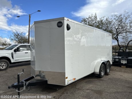 6&#39;6&quot; Interior Height, Ramp Door, Tie Downs, &amp;amp; Side Vents!&lt;br&gt; &lt;br&gt; **CALL FOR AVAILABILITY; TRAILER NOT GUARANTEED TO BE IN STOCK**&lt;br&gt;&lt;br&gt;The FastTrac is a light-duty recreational cargo trailer that brings a whole new level of value to the market. Between it&amp;#8217;s affordability &amp;amp; versatility there are many reasons why this model is so popular. Get on the road in style with this Wells Cargo FastTrac that you know you can depend on.&lt;br&gt;&lt;br&gt;Additional 18&quot; V-Nose/16&quot; Stoneguard&lt;br&gt;One Piece Flat Aluminum Roof&lt;br&gt;(2) 3,500lb Spring Axle w/ Electric Brakes, 4&quot; Drop&lt;br&gt;2 5/16&quot; Coupler - Safety Chains&lt;br&gt;2,000lb Top Wind Jack&lt;br&gt;(4) ST205/75R15&quot; Radial Tires/Silver Spoke Steel Wheels&lt;br&gt;Smooth Aluminum Fenders&lt;br&gt;2&quot;x4&quot; Tube Main Rails&lt;br&gt;Tube Roof Bows 24&quot; OC&lt;br&gt;Vertical Posts 16&quot; OC&lt;br&gt;3/4&quot; Plexcore Decking&lt;br&gt;Economy Line Interior Wall Liner&lt;br&gt;6&#39;6&quot; Interior Height - 73&quot; Rear Door Height&lt;br&gt;(4) 500lb Wall Mounted Rope Rings&lt;br&gt;Rear Ramp Door w/ PlexCore Extension&lt;br&gt;32&quot; Side Door w/ Grab Handle &amp;amp; Bar Lock&lt;br&gt;LED Clearance &amp;amp; Tail Lights - 12V Dome Light&lt;br&gt;Sidewall Vents&lt;br&gt;&lt;br&gt;**1 Year Warranty**&lt;br&gt;&lt;br&gt;*The Advertised Prices Do Not Include:&lt;br&gt;*Licensing&lt;br&gt;*Tax&lt;br&gt;&lt;br&gt;Come In &amp;amp; See Us At:&lt;br&gt;7291 S. Frances Ave.&lt;br&gt;Call Us At: 520.827.8786&lt;br&gt;&lt;br&gt;Visit Us on the Web: www.apctrailers.com&lt;br&gt;&lt;br&gt;Remember we handle all your Trailer Sales, Parts, Service &amp;amp; Repair Needs!!!&lt;br&gt;&lt;br&gt;-We have over 300 trailers in stock for you to choose from&lt;br&gt;-We repair trailers of all types &amp;amp; brands&lt;br&gt;-Over 10,000 sq. ft. of parts&lt;br&gt;-We install parts, weld &amp;amp; customize trailers&lt;br&gt;&lt;br&gt;Please call or stop in today to meet with our family of staff members &amp;amp; get yourself a new trailer!&lt;br&gt;&lt;br&gt;Inventory Viewing Hours:&lt;br&gt;MONDAY: 8:30AM - 4:30PM&lt;br&gt;TUESDAY: 8:30AM - 4:30PM&lt;br&gt;WEDNESDAY: 8:30AM - 4:30PM&lt;br&gt;THURSDAY: 8:30AM - 4:30PM&lt;br&gt;FRIDAY: 8:30AM - 4:30PM&lt;br&gt;SATURDAY:10:00AM - 1:30PM&lt;br&gt;SUNDAY: Closed&lt;br&gt;&lt;br&gt;Keywords:Apc trailers, cargo trailers for sale Tucson, iron bull trailers, trailers for sale Tucson, apc equipment, trailer sales tucon, apc trailers Tucson, car hauler trailer, dump trailer for sale, Tucson trailer sales, dump trailers for sale Tucson, horse trailers for sale Tucson, apc trailer, coffee creek trailers, landscape trailer, buy tilt trailers, tilt trailer dealership, gooseneck trailers near me, tilt cargo trailers for sale, trailer accessories and parts, east Texas trailer dealer, east Texas trailer, trailer parts delco prices, equipment trailers for sale, truckbed, truck beds for sale, flatbed, flatbed truck, flatbed dealer, enclosed trailer for sale, enclosed trailer Tucson, dump trailer, dump trailer for sale, aluma trailer, aluma trailers Tucson, car haulers, car trailers Tucson, stock and horse trailer, CM truck bed, Norstar truck beds, trailer dealership Tucson, rawmaxx trailer, rawmaxx Arizona, rawmaxx Tucson, utility trailer, enclosed trailer supply, used cargo trailers for sale near me, pickup truck beds, atv trailers, cargo trailer parts, motorcycle trailer, wells cargo trailers, haulmark trailers, atv trailers for sale, new trailers for sale, aluma trailer prices, aluma trailers Arizona, aluminum trailers for sale, car haulers for sale, cargo express trailers for sale, CM RD bed, CM TMX bed, CM SK bed, timpte 1020, timpte 720, landscape trailer, pre-owned inventory, top hat utility trailer, bwise trailers, bwise dealership, auto trailers, aluma lite, bear track, primo, big tex, CAM superline, car mate, cargo mate, cargopro, cargo pro trailers, carry on trailer, carry-on trailer, continental cargo, cargo wagon trailer, covered wagon trailers, hh trailer, H&amp;amp;H, diamond c, hilsboro, horizon trailer, iron panther trailers, lamar, load rite, load trail, look trailers, maxxd, gr trailers, gr bumpers, mirage trailers, pace American trailers, pj trailers, stealth trailers, alcom, zieman trailer, aluminum car hauler, aluminum tilt, aluminum utility, atv trailer, utv trailer, car hauler, car hauler covered, car hauler enclosed, deck over, enclosed car trailer, enclosed cargo, enclosed motorcycle, equipment hauler, equipment trailer, roll off dump, roll off bin, ro http://www.apctrailers.com/--xInventoryDetail?id=15188194