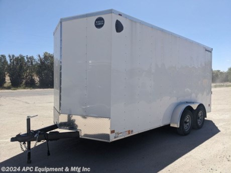 Ramp Extension, Floor Tie Downs &amp;amp; 7&#39; Interior Height!&lt;br&gt; &lt;br&gt; **CALL FOR AVAILABILITY; TRAILER NOT GUARANTEED TO BE IN STOCK**&lt;br&gt;&lt;br&gt;The FastTrac DLX brings a whole new level of value to the light-duty recreational cargo trailer market. A balanced combination of versatality and affordability, the FastTrac delivers on all fronts. From its unpretentious styling to its uncompromising dependability, only Wells Cargo could pack so much value into an entry-level trailer. This 7x16 T/A Cargo trailer features a ramp extension, floor tie downs and side wall vents. &lt;br&gt;&lt;br&gt;18&quot; Additional V-Nose/16&quot; Stoneguard&lt;br&gt;Flat One Piece Aluminum Roof/.030 Aluminum Exterior&lt;br&gt;(2) 3,500lb Spring Axle- Electric Brakes&lt;br&gt;2 5/16&quot; 14,000lb Coupler - Safety Chains&lt;br&gt;2,000lb Top Wind Jack - A-Frame Tongue&lt;br&gt;ST205/75R15 Radial Tires/Steel Wheel&lt;br&gt;Smooth Aluminum Fenders&lt;br&gt;Roof Bows &amp;amp; Crossmembers 24&quot; OC&lt;br&gt;2&quot;x4&quot; Tube Main Rails&lt;br&gt;Vertical Posts 16&quot; OC&lt;br&gt;3/4&quot; PlexCore Floor - 3/8&quot; PlexCore Sidewall&lt;br&gt;7&#39; Interior Height - 79&quot; Rear Door Height&lt;br&gt;(4) 5,000lb Floor D-Rings&lt;br&gt;Rear Ramp Door w/Ramp Extension - 32X78 Side Door w/Bar Lock&lt;br&gt;LED Clearance &amp;amp; Tail Lights - 12V Dome Light&lt;br&gt;Sidewall Flow-Thru Vents&lt;br&gt;&lt;br&gt;1 Year Warranty&lt;br&gt;&lt;br&gt;The Advertised Prices Do Not Include:&lt;br&gt;*Licensing&lt;br&gt;*Tax&lt;br&gt;&lt;br&gt;Remember we handle all your Trailer Sales, Parts, Service and Repair Needs!!!&lt;br&gt;&lt;br&gt;-We have over 300 trailers in stock for you to choose from&lt;br&gt;-We repair trailers of all types and brands&lt;br&gt;-over 10,000 sq. ft. of parts&lt;br&gt;-We install parts, weld and customize trailers&lt;br&gt;&lt;br&gt;Please call or stop in today to meet with our family of staff members and get yourself a new trailer! www.apctrailers.com&lt;br&gt;&lt;br&gt;Iventory Viewing Hours:&lt;br&gt;MONDAY: 8:30-4:30&lt;br&gt;TUESDAY: 8:30AM - 4:300PM&lt;br&gt;WEDNESDAY: 8:30AM - 4:30PM&lt;br&gt;THURSDAY: 8:30AM - 4:30PM&lt;br&gt;FRIDAY: 8:30AM - 4:30PM&lt;br&gt;SATURDAY: 10:30AM - 1:30PM&lt;br&gt;SUNDAY: Closed&lt;br&gt;&lt;br&gt;Keywords: Apc trailers, cargo trailers for sale Tucson, iron bull trailers, trailers for sale Tucson, apc equipment, trailer sales tucon, apc trailers Tucson, car hauler trailer, dump trailer for sale, Tucson trailer sales, dump trailers for sale Tucson, horse trailers for sale Tucson, apc trailer, coffee creek trailers, landscape trailer, buy tilt trailers, tilt trailer dealership, gooseneck trailers near me, tilt cargo trailers for sale, trailer accessories and parts, east Texas trailer dealer, east Texas trailer, trailer parts delco prices, equipment trailers for sale, truckbed, truck beds for sale, flatbed, flatbed truck, flatbed dealer, enclosed trailer for sale, enclosed trailer Tucson, dump trailer, dump trailer for sale, aluma trailer, aluma trailers Tucson, car haulers, car trailers Tucson, stock and horse trailer, CM truck bed, Norstar truck beds, trailer dealership Tucson, rawmaxx trailer, rawmaxx Arizona, rawmaxx Tucson, utility trailer, enclosed trailer supply, used cargo trailers for sale near me, pickup truck beds, atv trailers, cargo trailer parts, motorcycle trailer, wells cargo trailers, haulmark trailers, atv trailers for sale, new trailers for sale, aluma trailer prices, aluma trailers Arizona, aluminum trailers for sale, car haulers for sale, cargo express trailers for sale, CM RD bed, CM TMX bed, CM SK bed, timpte 1020, timpte 720, landscape trailer, pre-owned inventory, top hat utility trailer, bwise trailers, bwise dealership, auto trailers, aluma lite, bear track, primo, big tex, CAM superline, car mate, cargo mate, cargopro, cargo pro trailers, carry on trailer, carry-on trailer, continental cargo, cargo wagon trailer, covered wagon trailers, hh trailer, H&amp;amp;H, diamond c, hilsboro, horizon trailer, iron panther trailers, lamar, load rite, load trail, look trailers, maxxd, gr trailers, gr bumpers, mirage trailers, pace American trailers, pj trailers, stealth trailers, alcom, zieman trailer, aluminum car hauler, aluminum tilt, aluminum utility, atv trailer, utv trailer, car hauler, car hauler covered, car hauler enclosed, deck over, enclosed car trailer, enclosed cargo, enclosed motorcycle, equipment hauler, equipment trailer, roll off dump, roll off bin, r http://www.apctrailers.com/--xInventoryDetail?id=9633327
