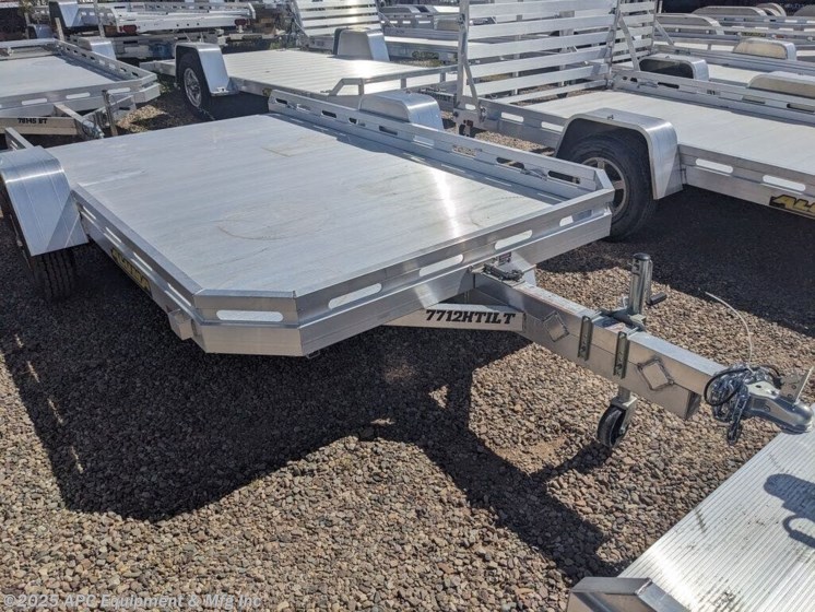 6x12 Utility Trailer for sale | New Aluma 7712H Tilt Utility Trailer ...