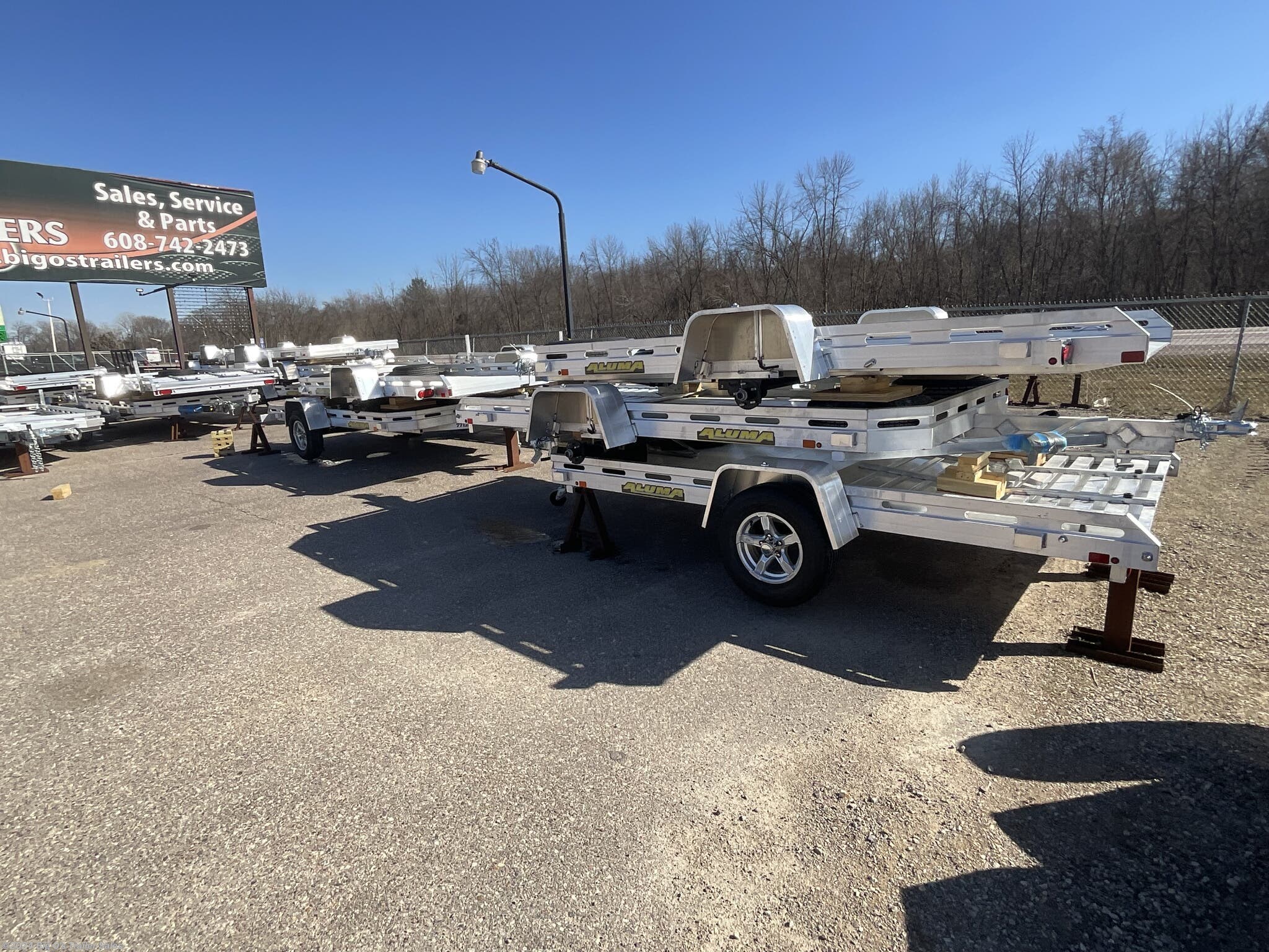 WE SELL LOADS AND LOADS AND TRAILERS. BE SURE TO STOP IN AND GET YOUR BEST DEAL ON IN STOCK INVENTORY.