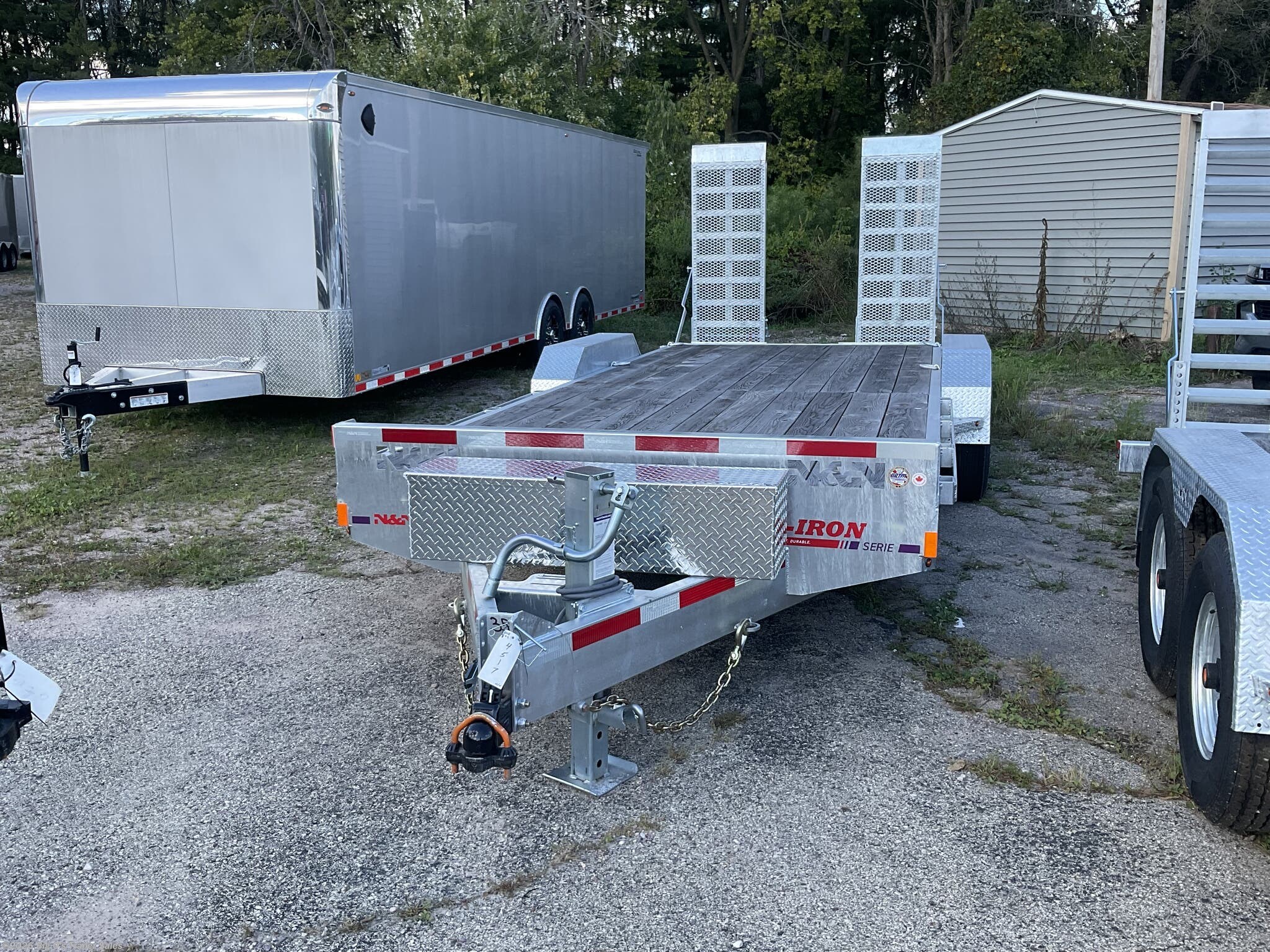 2024 N&N Trailers 82X18+2 C8-IRONHD-20G16K - New Equipment Trailer for sale by Big O's Trailer Sales in Portage, Wisconsin