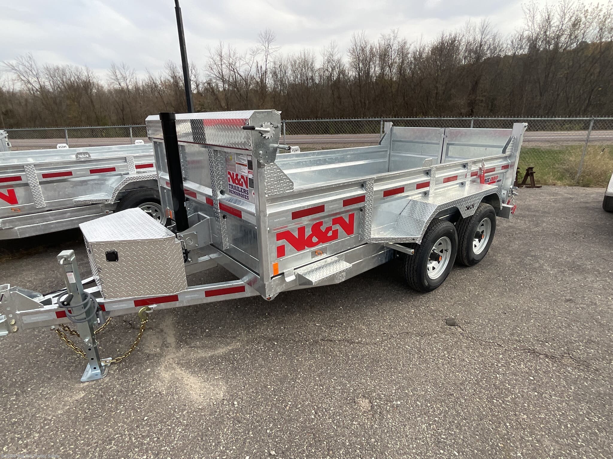 2025 N&N Trailers ID72144G10K 72X12 DUMP