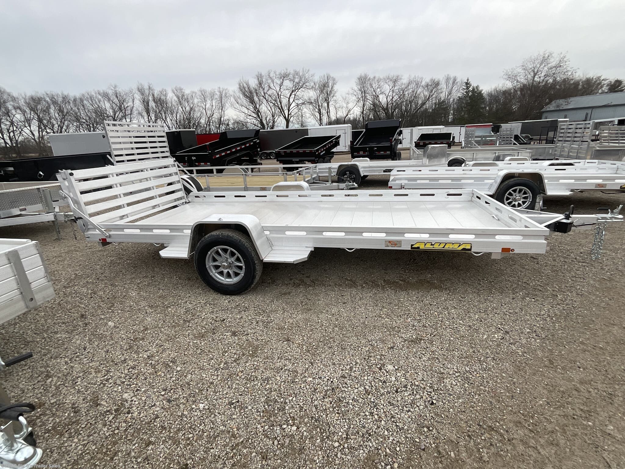2026 Aluma 7815S BT - New Utility Trailer for sale by Big O's Trailer Sales in Portage, Wisconsin