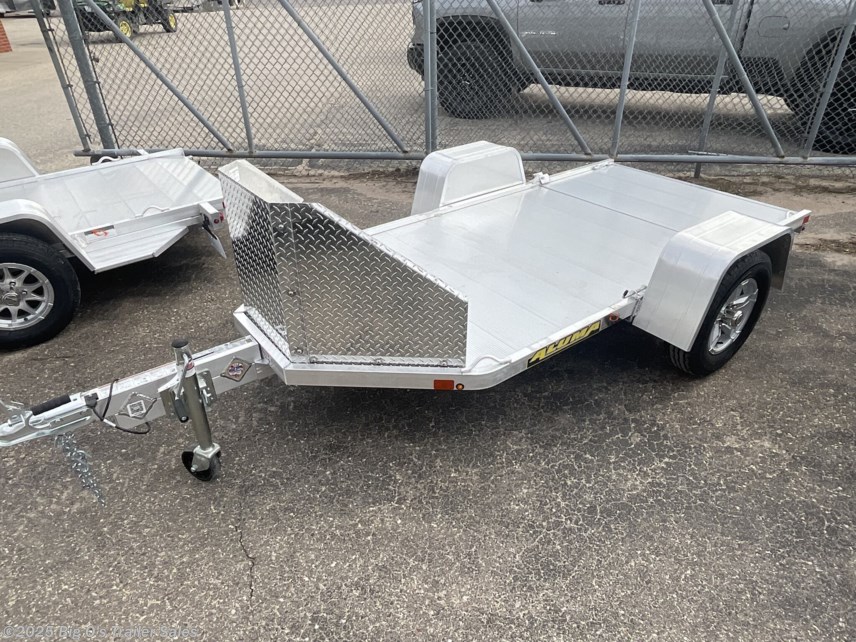 New 2026 Aluma MC1F FOLDING MOTORCYCLE TRAILER available in Portage, Wisconsin