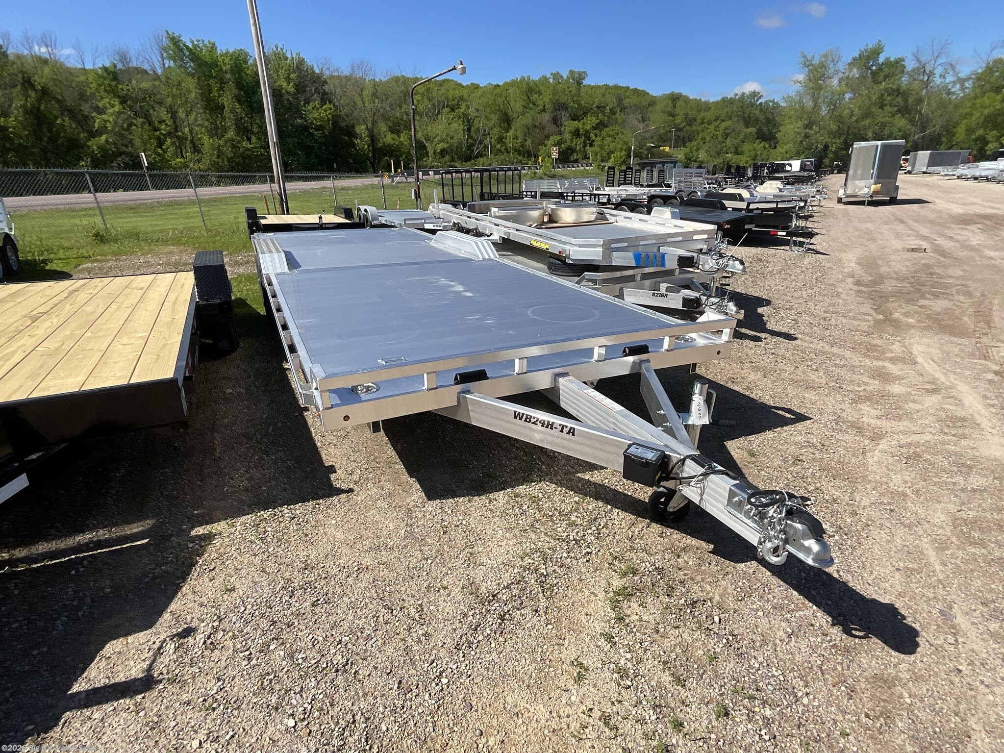 2026 Aluma WB24H-TA-EL - New Car Hauler Trailer for sale by Big O's Trailer Sales in Portage, Wisconsin