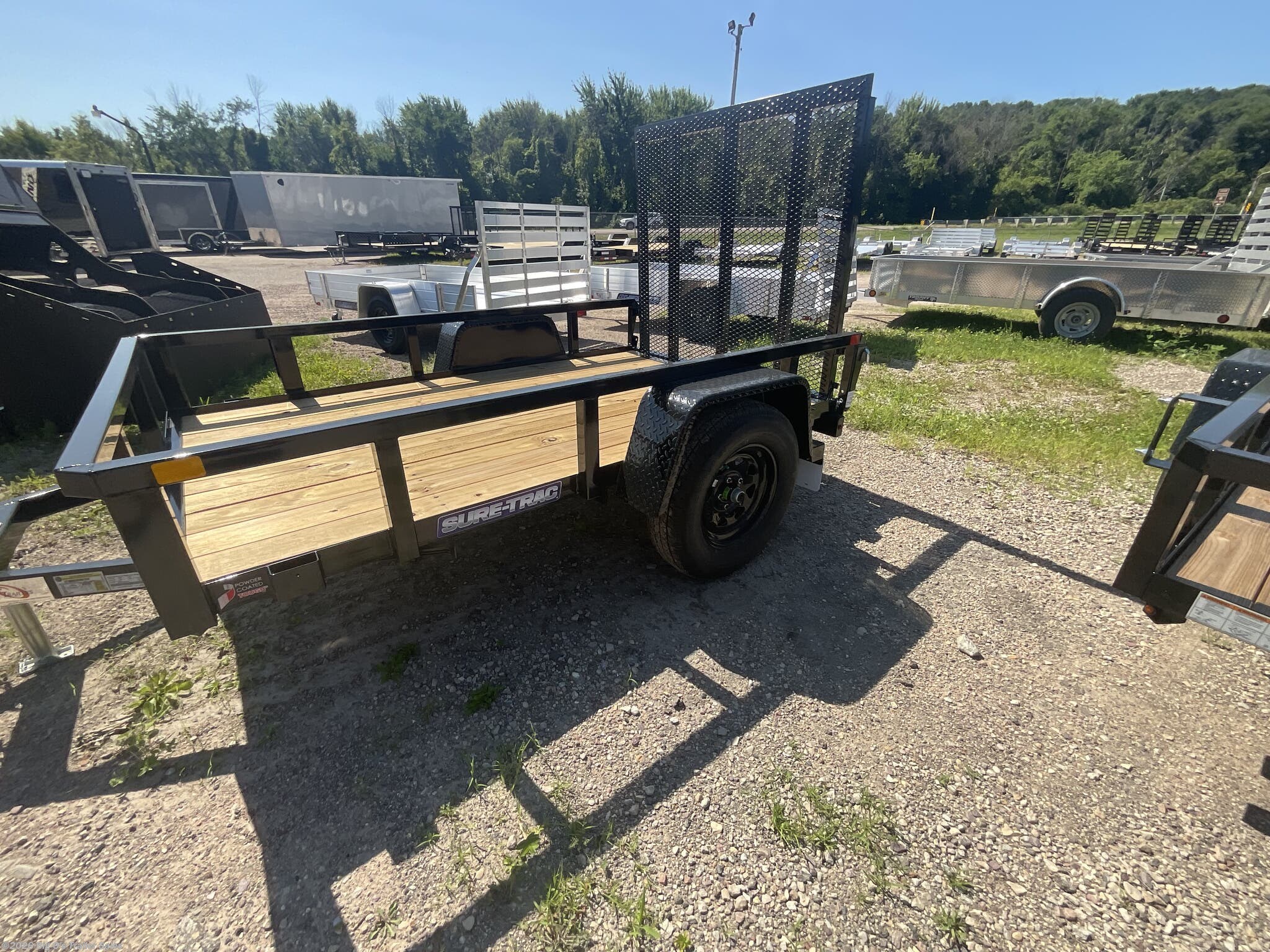 New 2025 Sure-Trac Tube Top 5X8  UTILITY STUTT6208-BP-030 available in Portage, Wisconsin