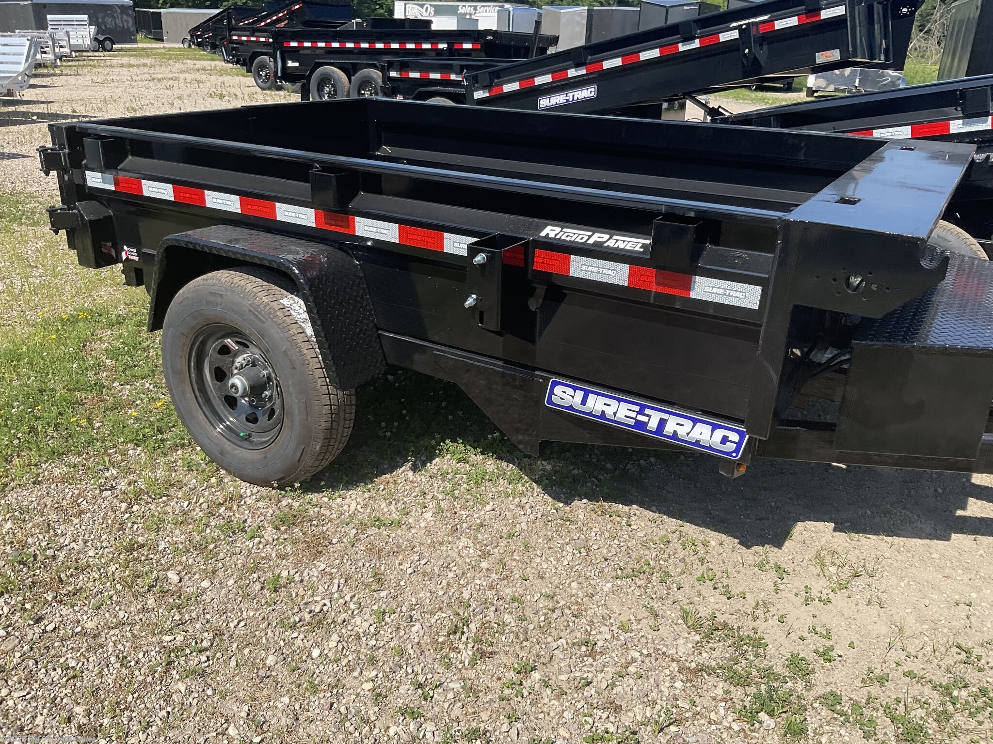 2025 5X8 HOMEOWNERS DUMP TRAILER ST6208D-B- by Sure-Trac from Big O's Trailer Sales in Portage, Wisconsin