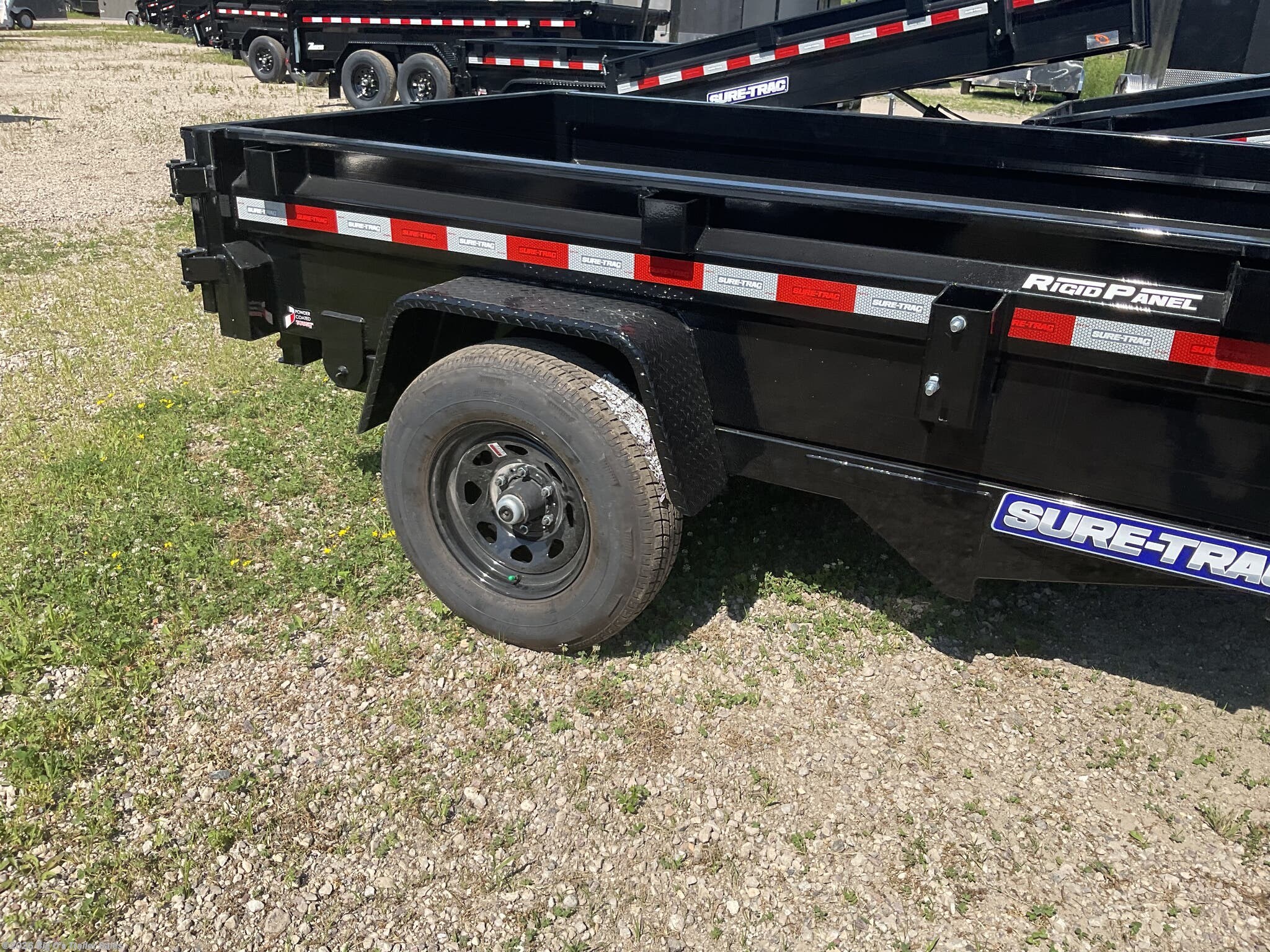New 2025 Sure-Trac 5X8 HOMEOWNERS DUMP TRAILER ST6208D-B- available in Portage, Wisconsin
