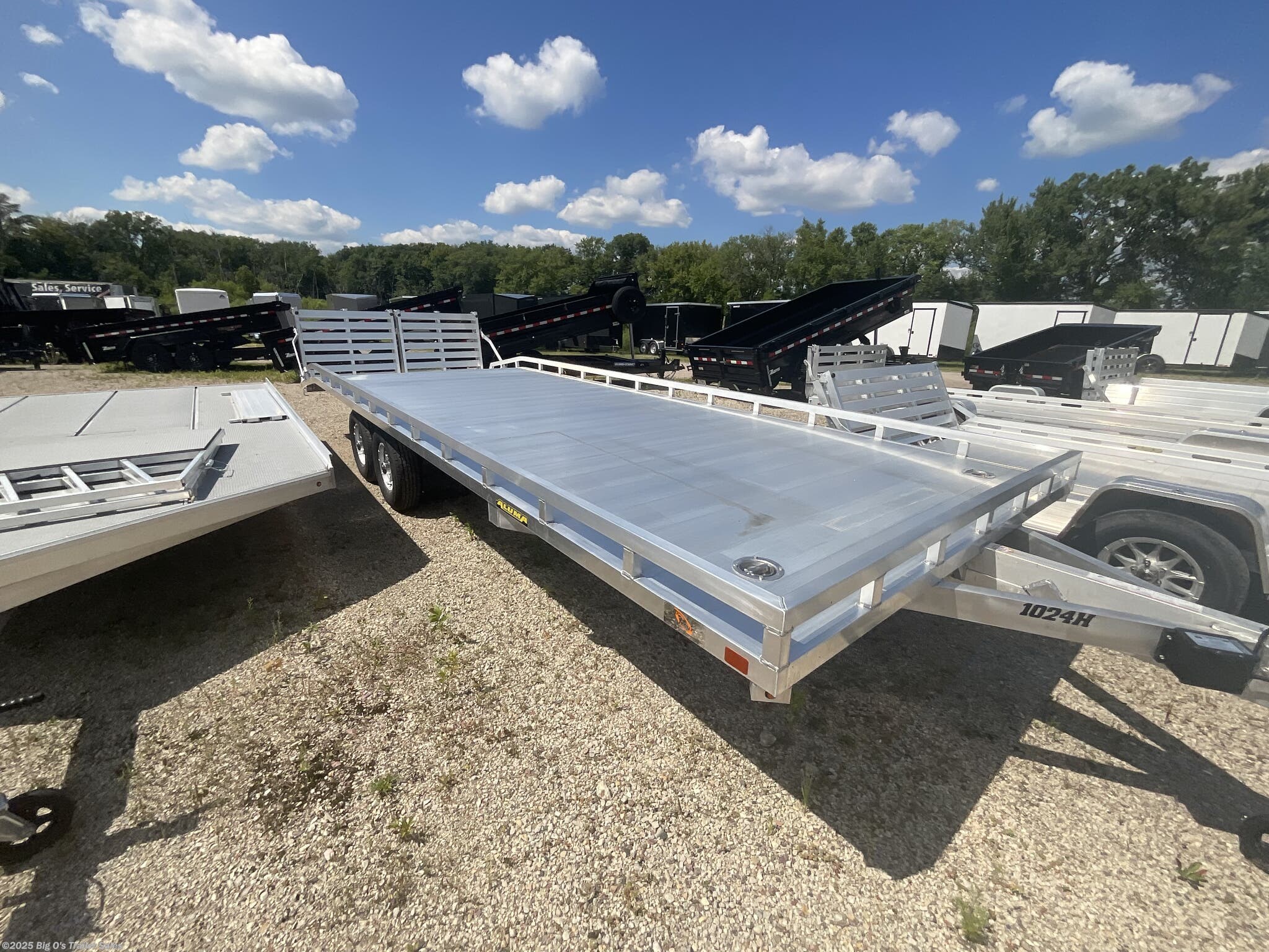 2026 Aluma 1024H - New Deckover/Flat Deck Trailer for sale by Big O's Trailer Sales in Portage, Wisconsin