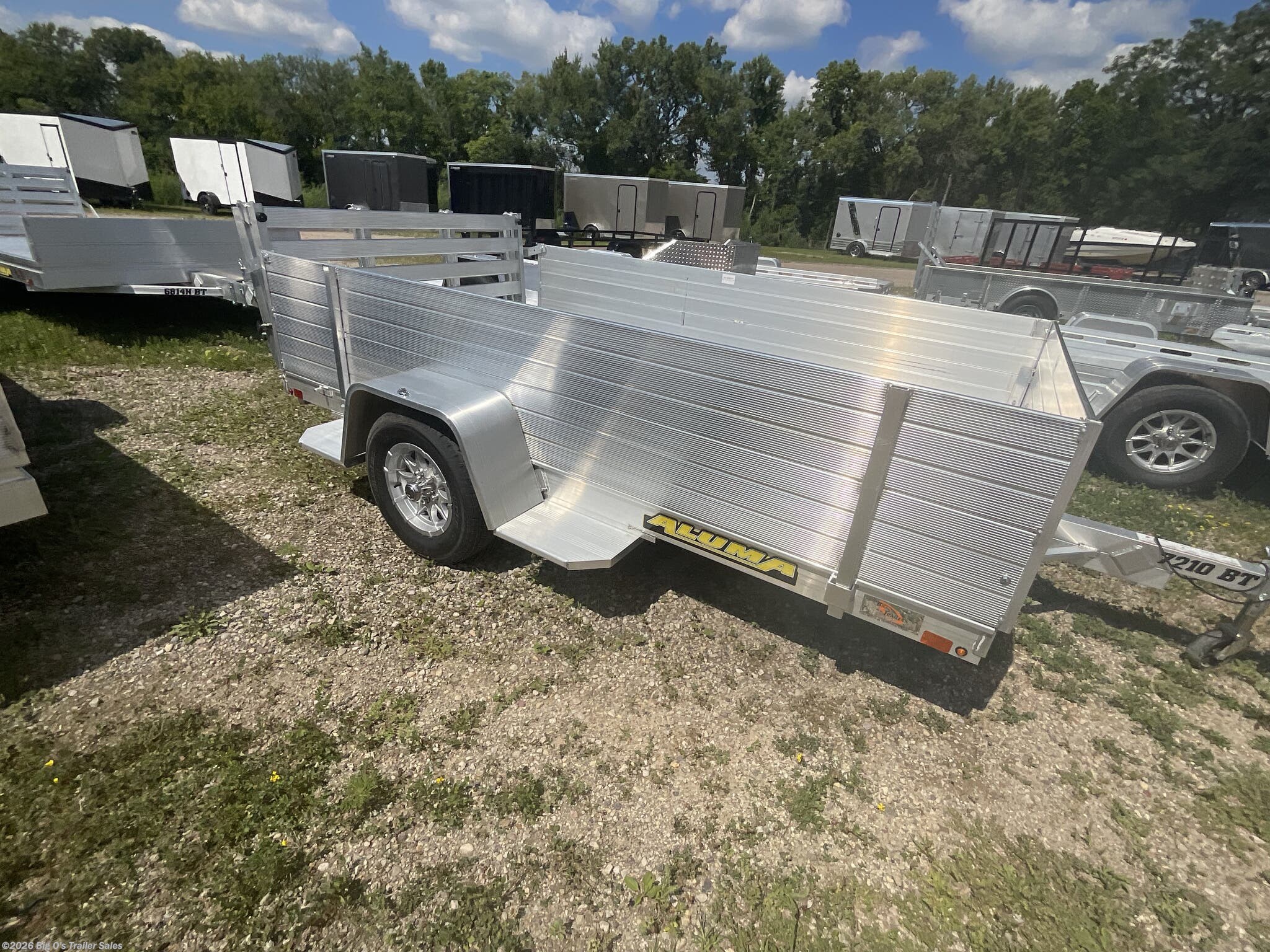 2026 Aluma 7210S-BT - New Utility Trailer for sale by Big O's Trailer Sales in Portage, Wisconsin