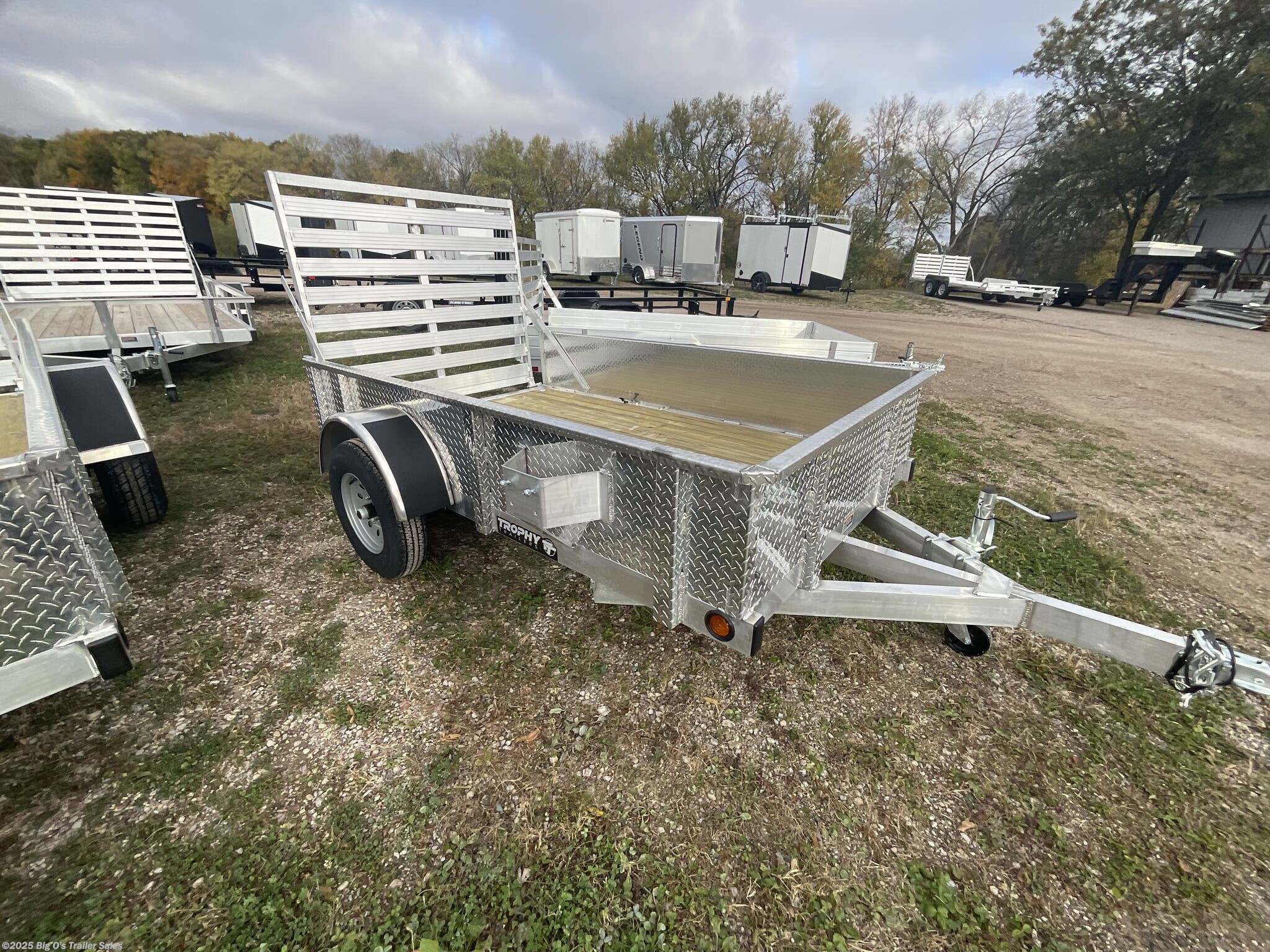2026 Trophy 5X8 - DP-TI - New Utility Trailer for sale by Big O's Trailer Sales in Portage, Wisconsin