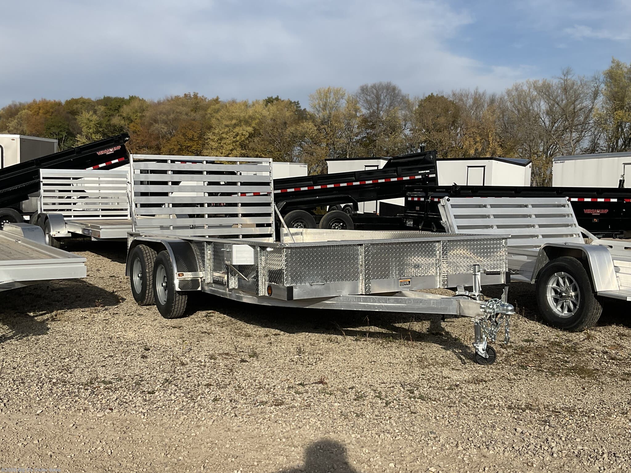2026 Trophy 7X14-DP-TI- TAN - New Utility Trailer for sale by Big O's Trailer Sales in Portage, Wisconsin
