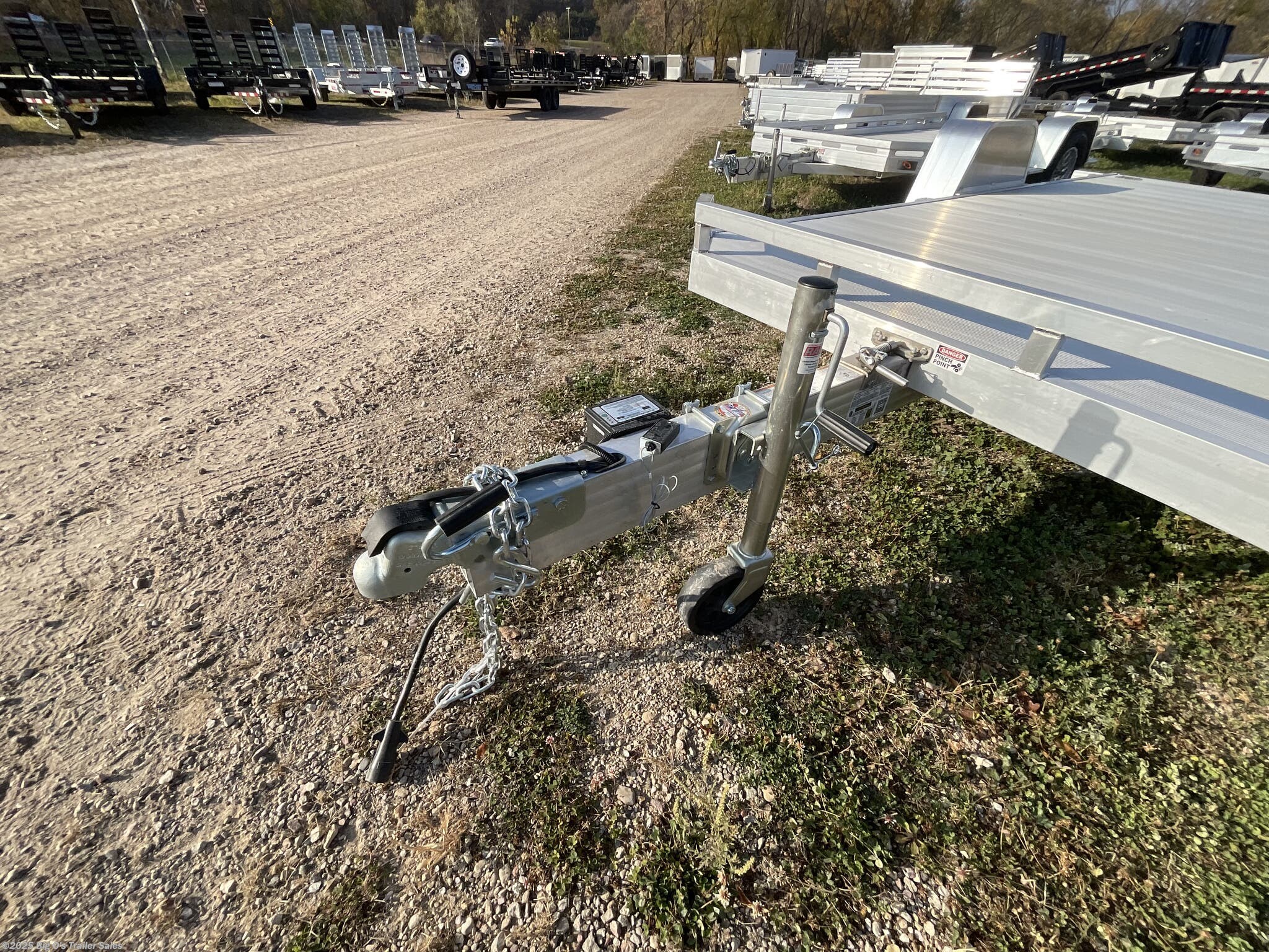 2026 Aluma 8214 HS TILT 8214H-TILT-S-EL-RTD - New Utility Trailer for sale by Big O's Trailer Sales in Portage, Wisconsin