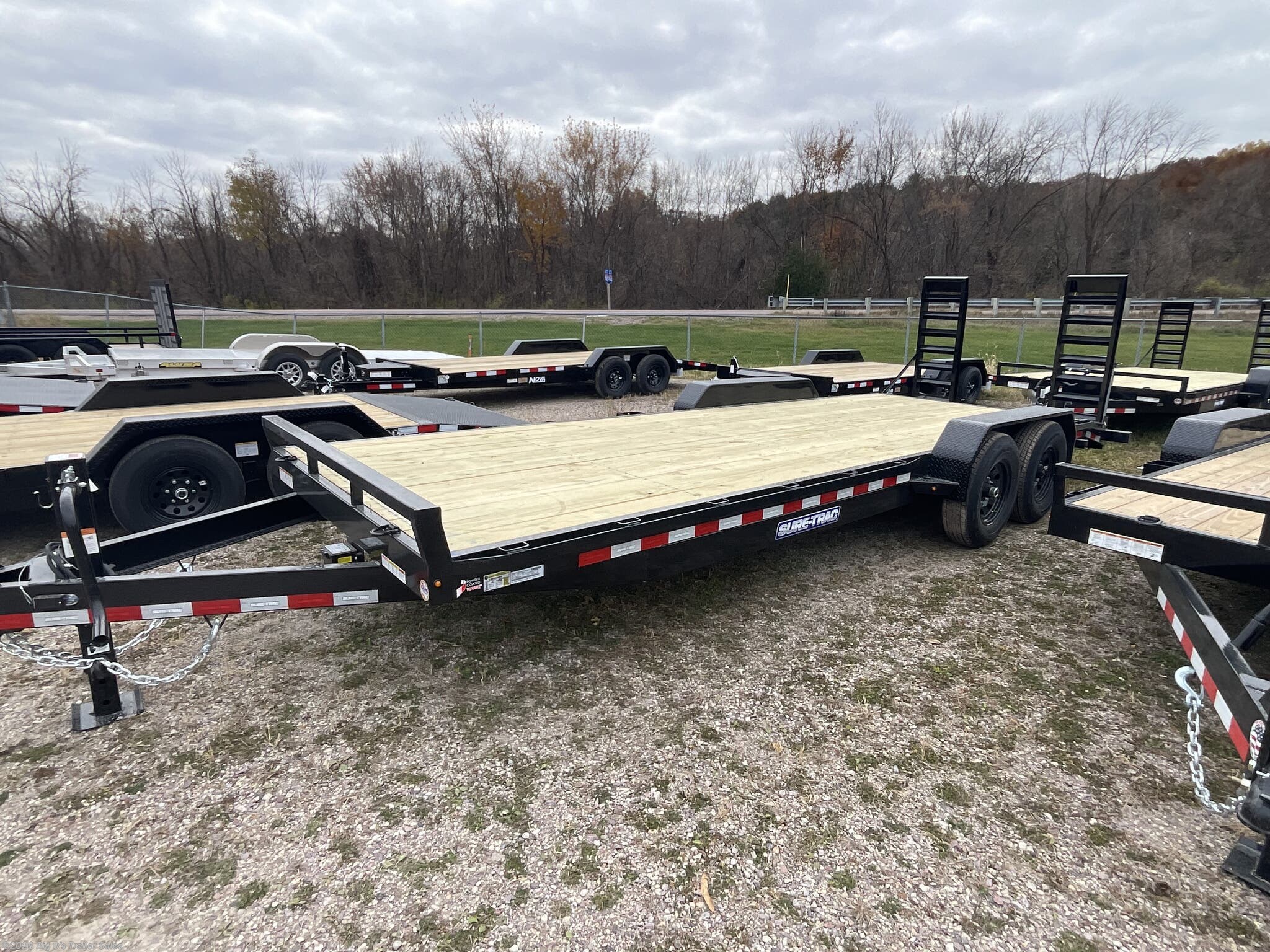 2026 Sure-Trac ST-ET8222-140 - New Equipment Trailer for sale by Big O's Trailer Sales in Portage, Wisconsin
