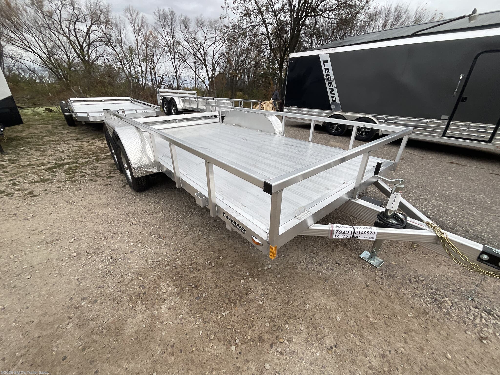 2026 7X14ODTA35 by Legend Trailers from Big O's Trailer Sales in Portage, Wisconsin