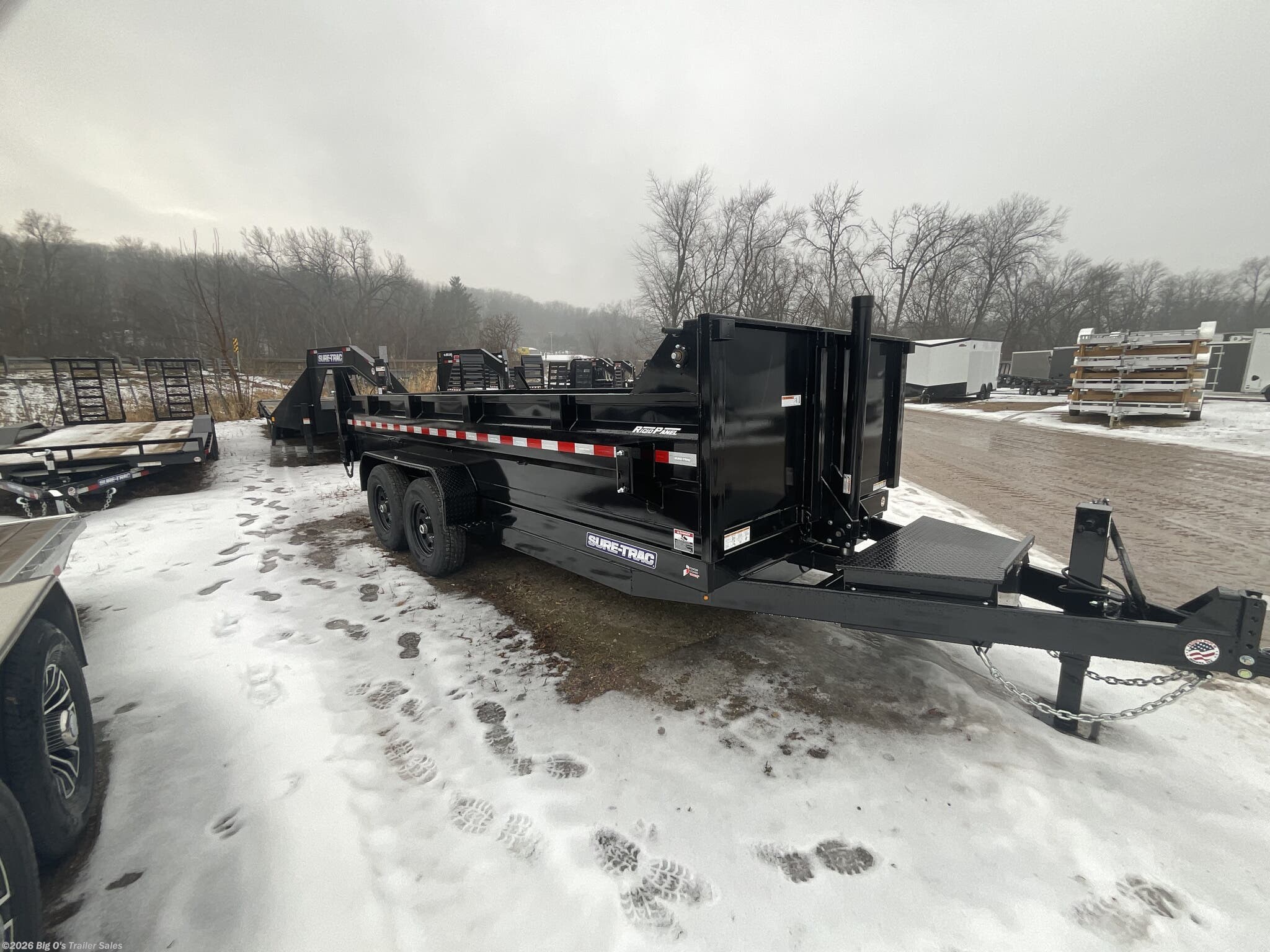 2026 Sure-Trac ST8216TLDD-B-140 - New Dump Trailer for sale by Big O's Trailer Sales in Portage, Wisconsin