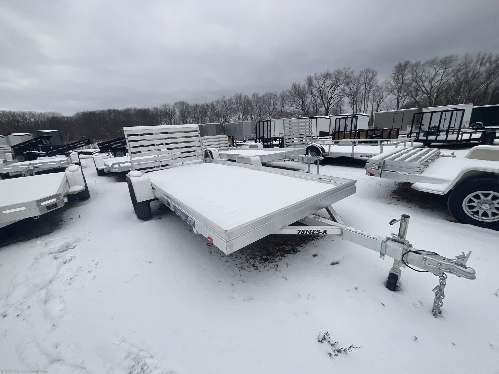 2027 Aluma 7814ESA - New Utility Trailer for sale by Big O's Trailer Sales in Portage, Wisconsin