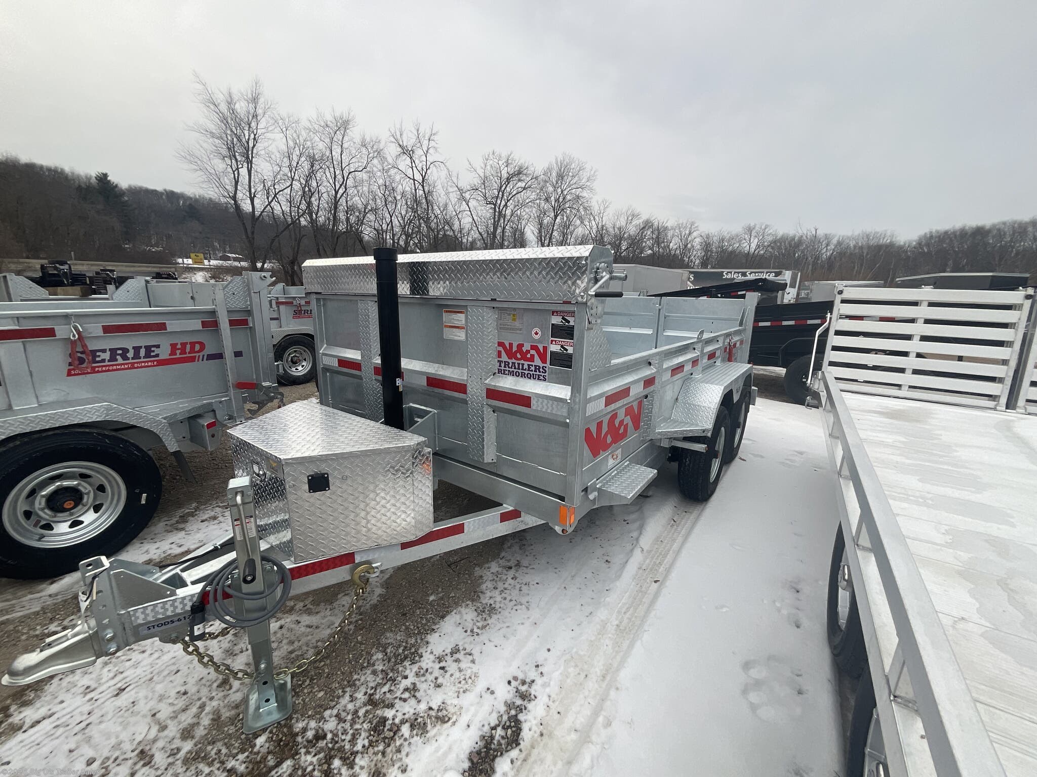 2026 N&N Trailers 6X12 STORM DUMP