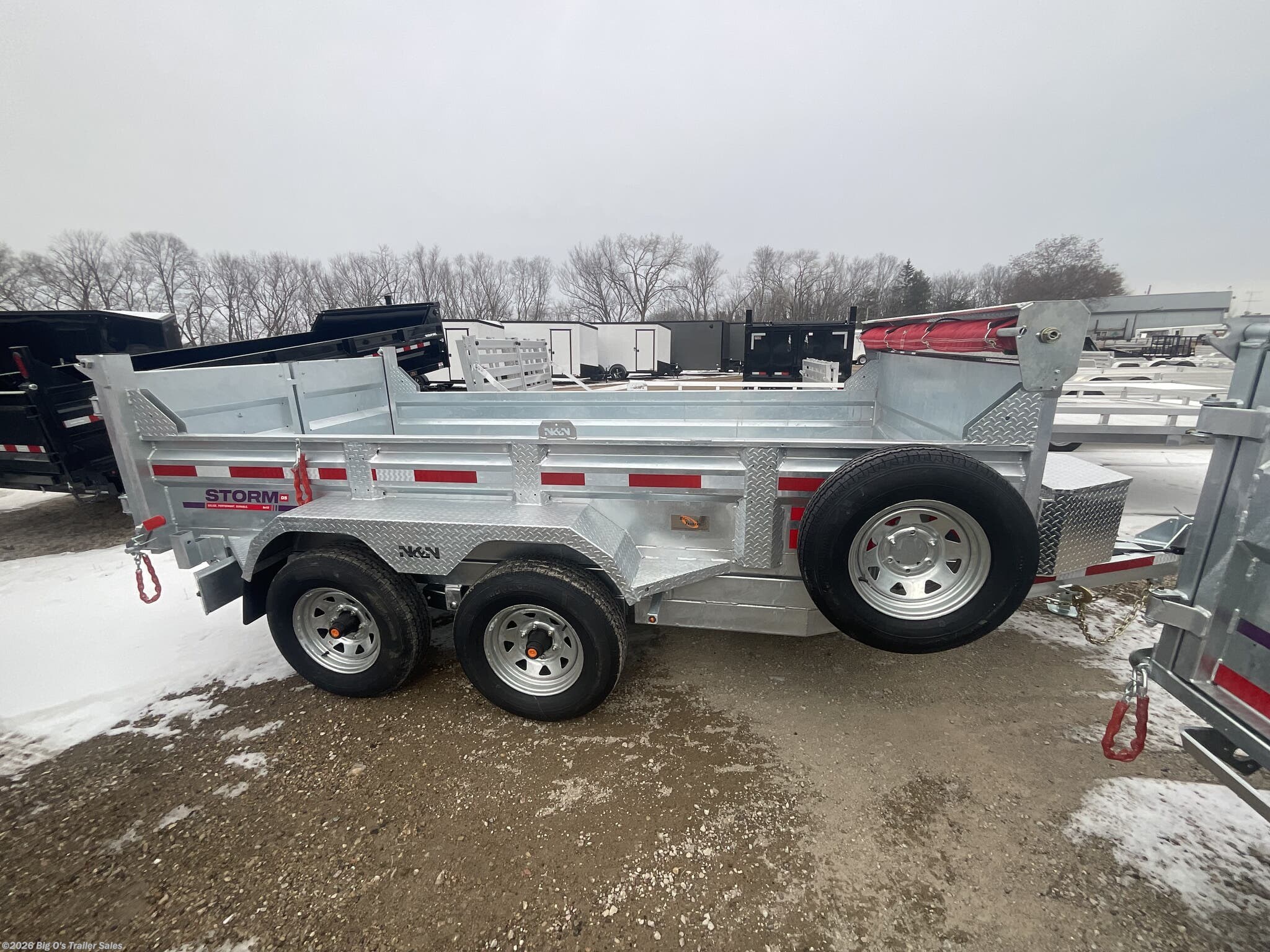 2026 N&N Trailers 6X12 STORM DUMP - New Dump Trailer for sale by Big O's Trailer Sales in Portage, Wisconsin