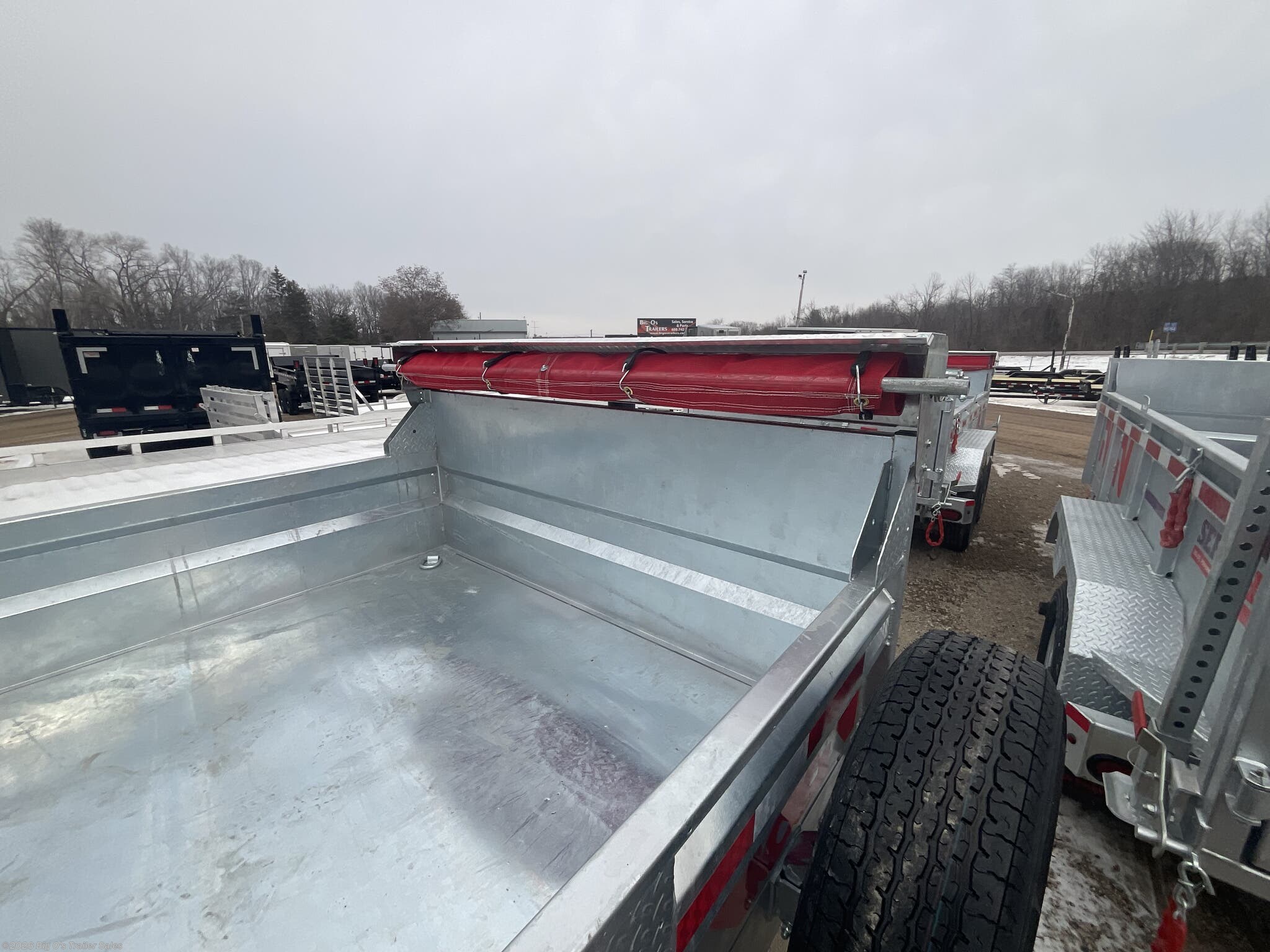 2026 6X12 STORM DUMP by N&N Trailers from Big O's Trailer Sales in Portage, Wisconsin