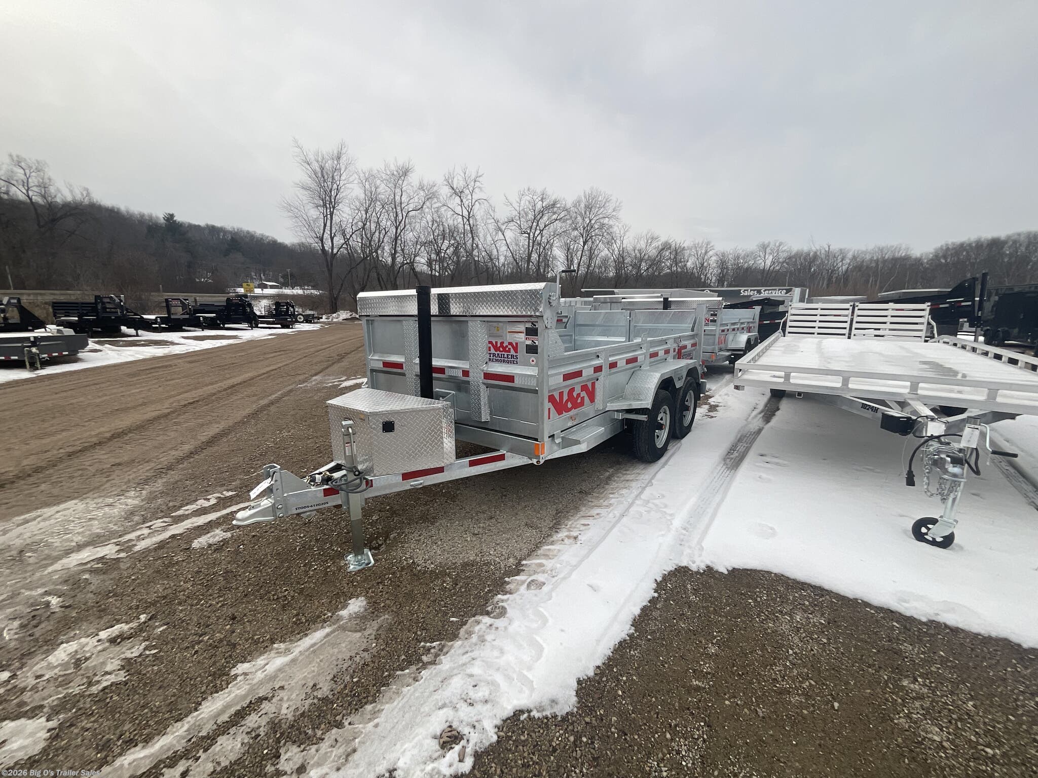 2026 N&N Trailers 6X12 STORM DUMP - New Dump Trailer for sale by Big O's Trailer Sales in Portage, Wisconsin
