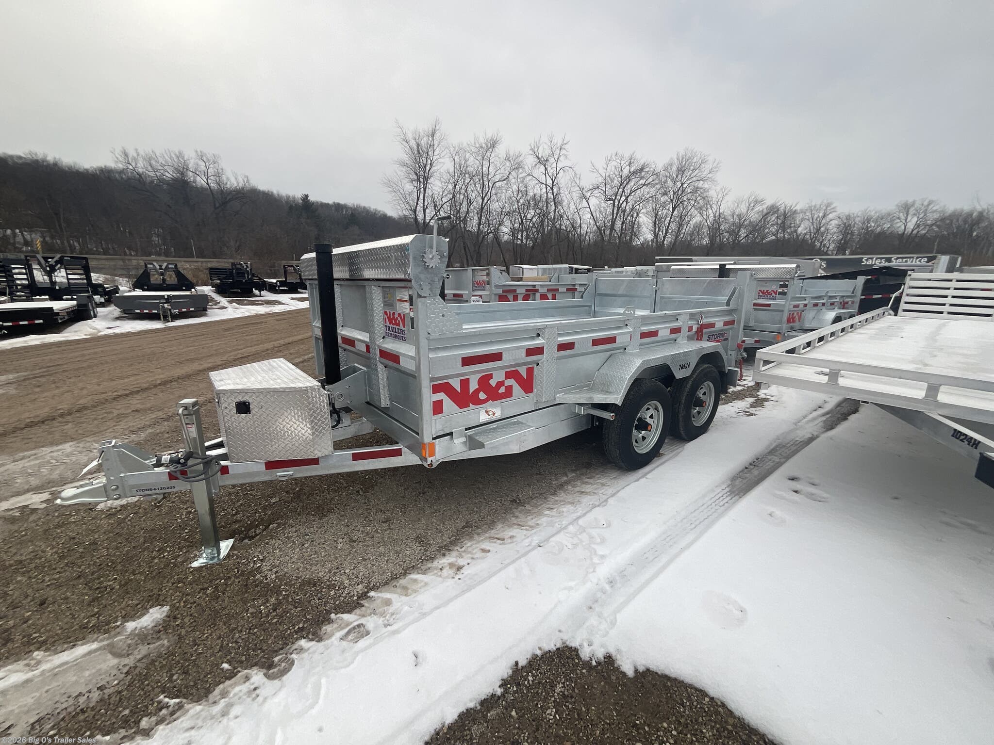 2026 6X12 STORM DUMP by N&N Trailers from Big O's Trailer Sales in Portage, Wisconsin