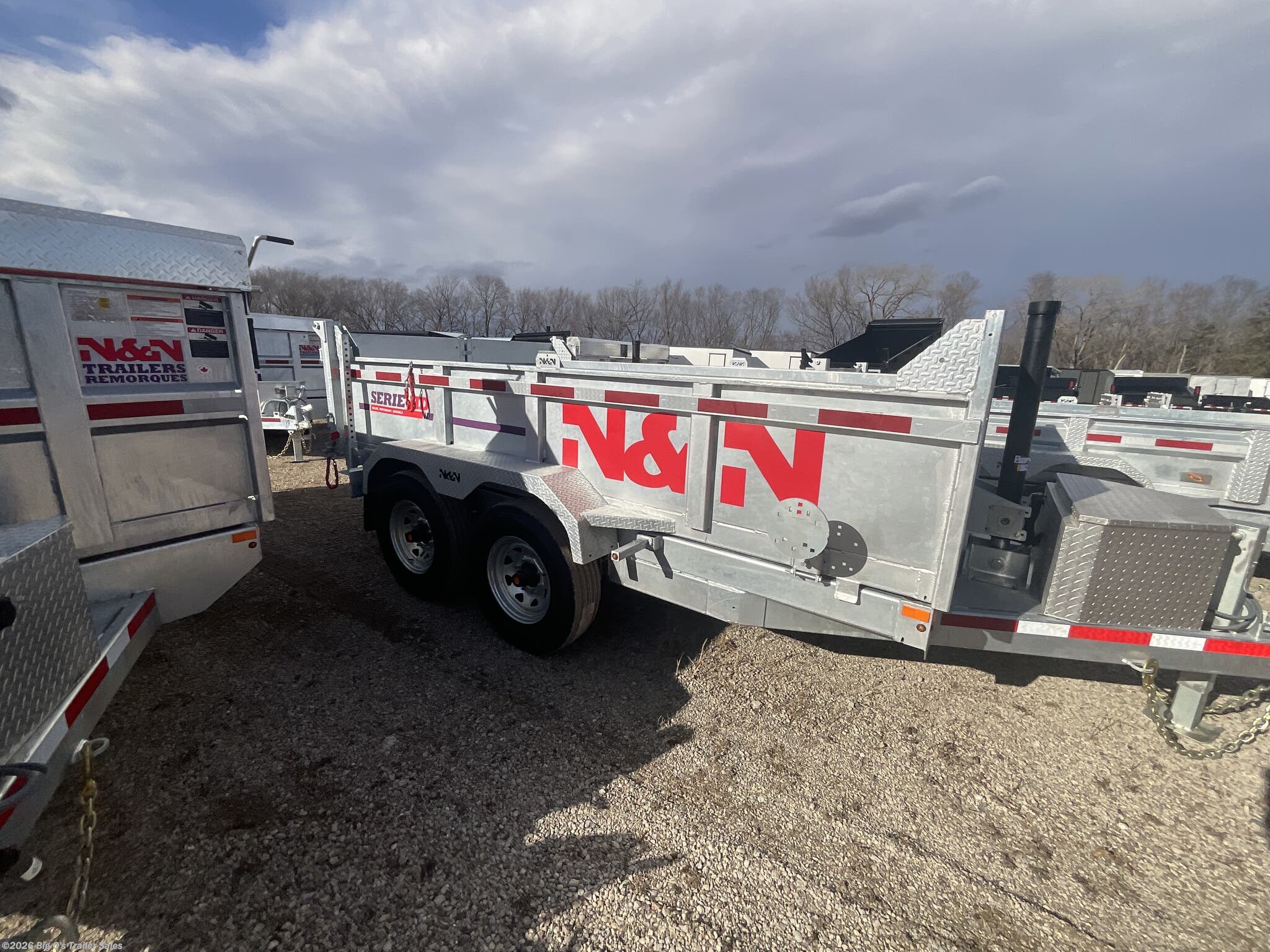 2026 7X14 TORRENT DUMP by N&N Trailers from Big O's Trailer Sales in Portage, Wisconsin