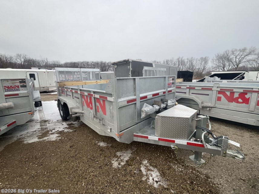 New 2026 N&N Trailers 7X14 TORRENT DUMP available in Portage, Wisconsin