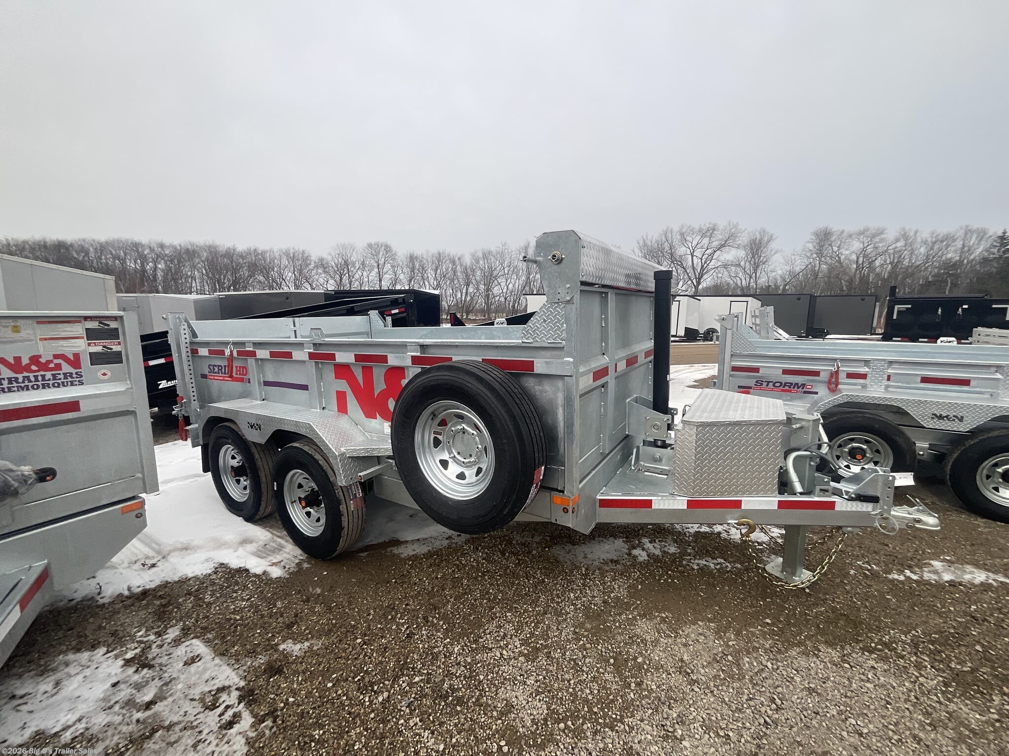 2026 7X12 TORRENT DUMP by N&N Trailers from Big O's Trailer Sales in Portage, Wisconsin