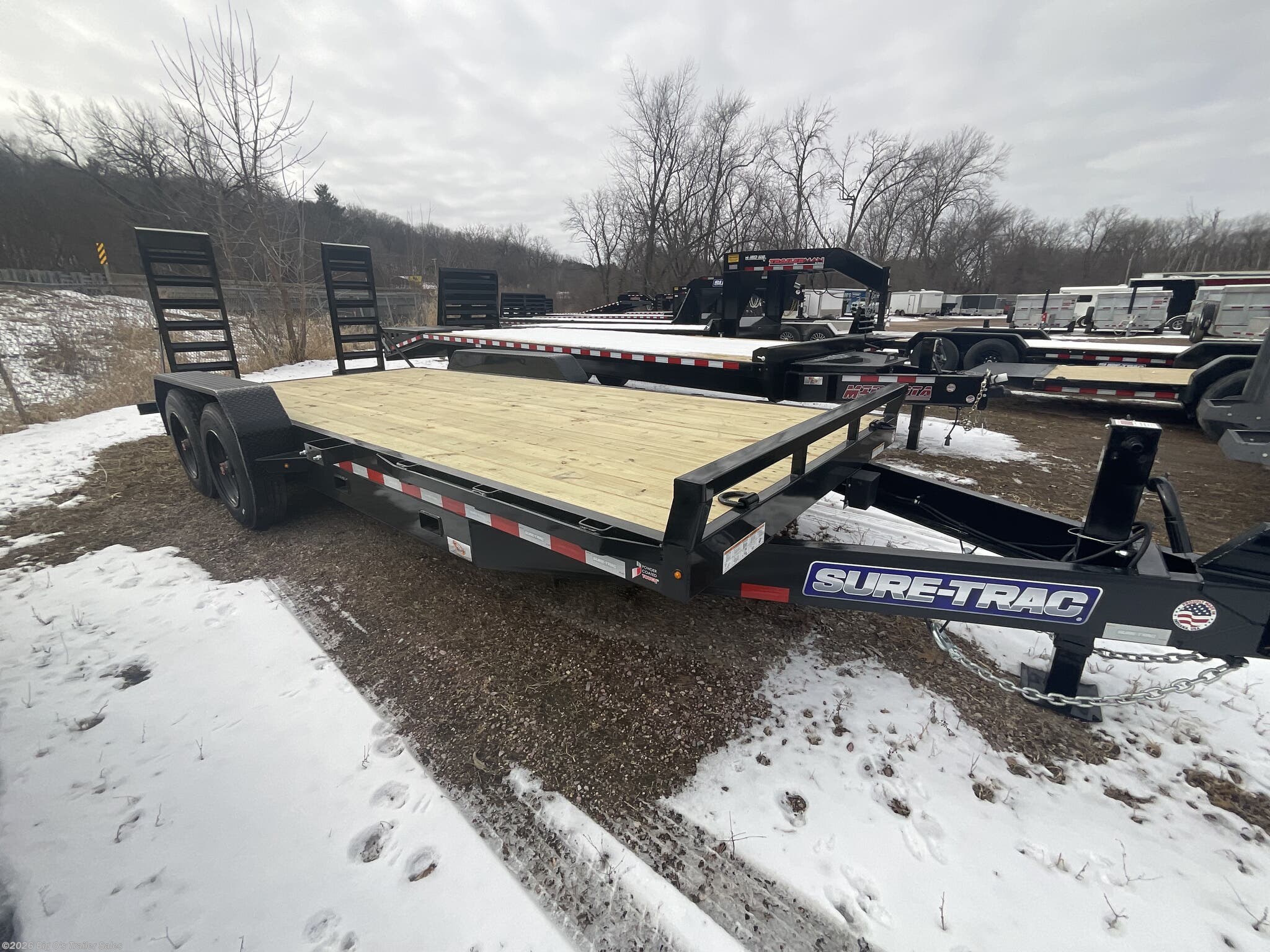 2026 Sure-Trac ET8218-160 - New Equipment Trailer for sale by Big O's Trailer Sales in Portage, Wisconsin