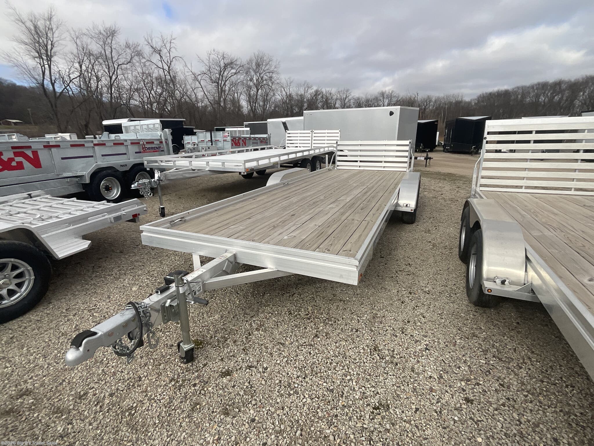 2023 Aluma 7820ESW-TA-EL-BT - New Utility Trailer for sale by Big O's Trailer Sales in Portage, Wisconsin