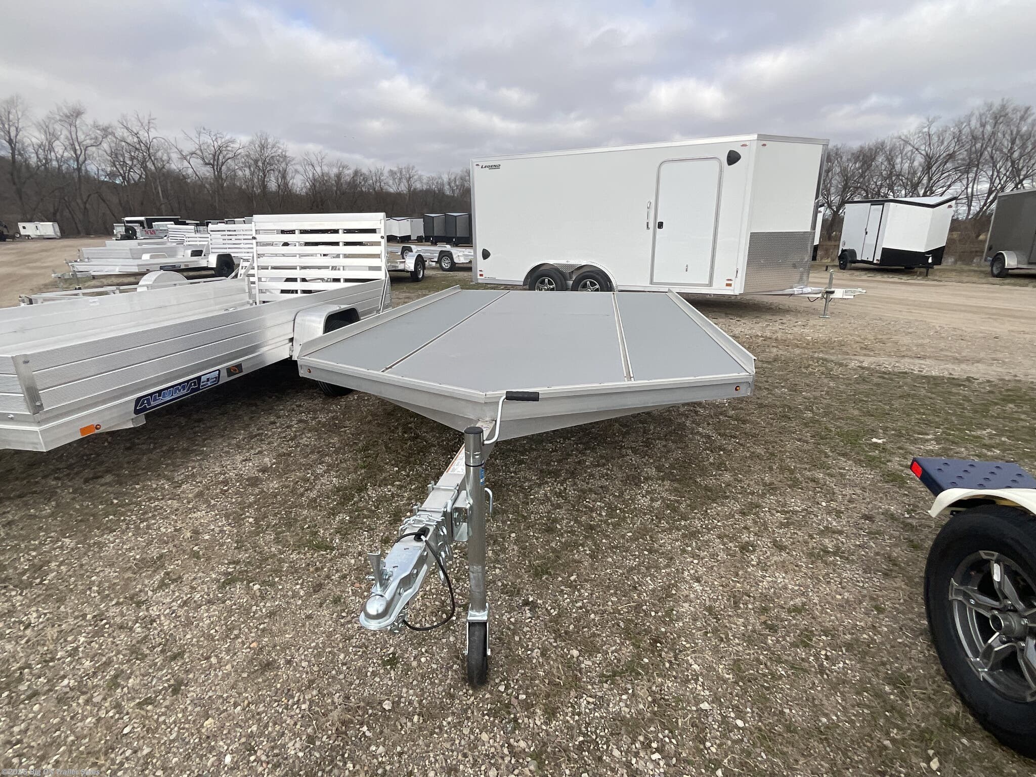 2024 Aluma 8612D-S-R-12SL - New Utility Trailer for sale by Big O's Trailer Sales in Portage, Wisconsin