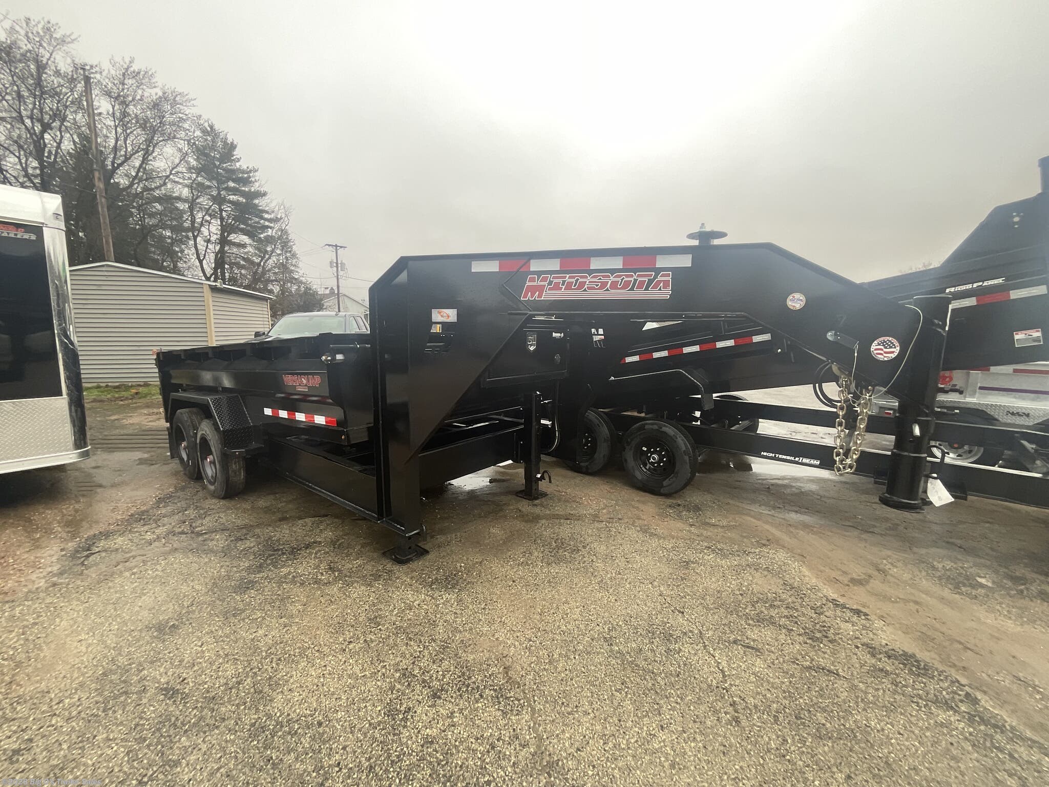2025 Midsota NHVHD14-GN-184 - New Dump Trailer for sale by Big O's Trailer Sales in Portage, Wisconsin