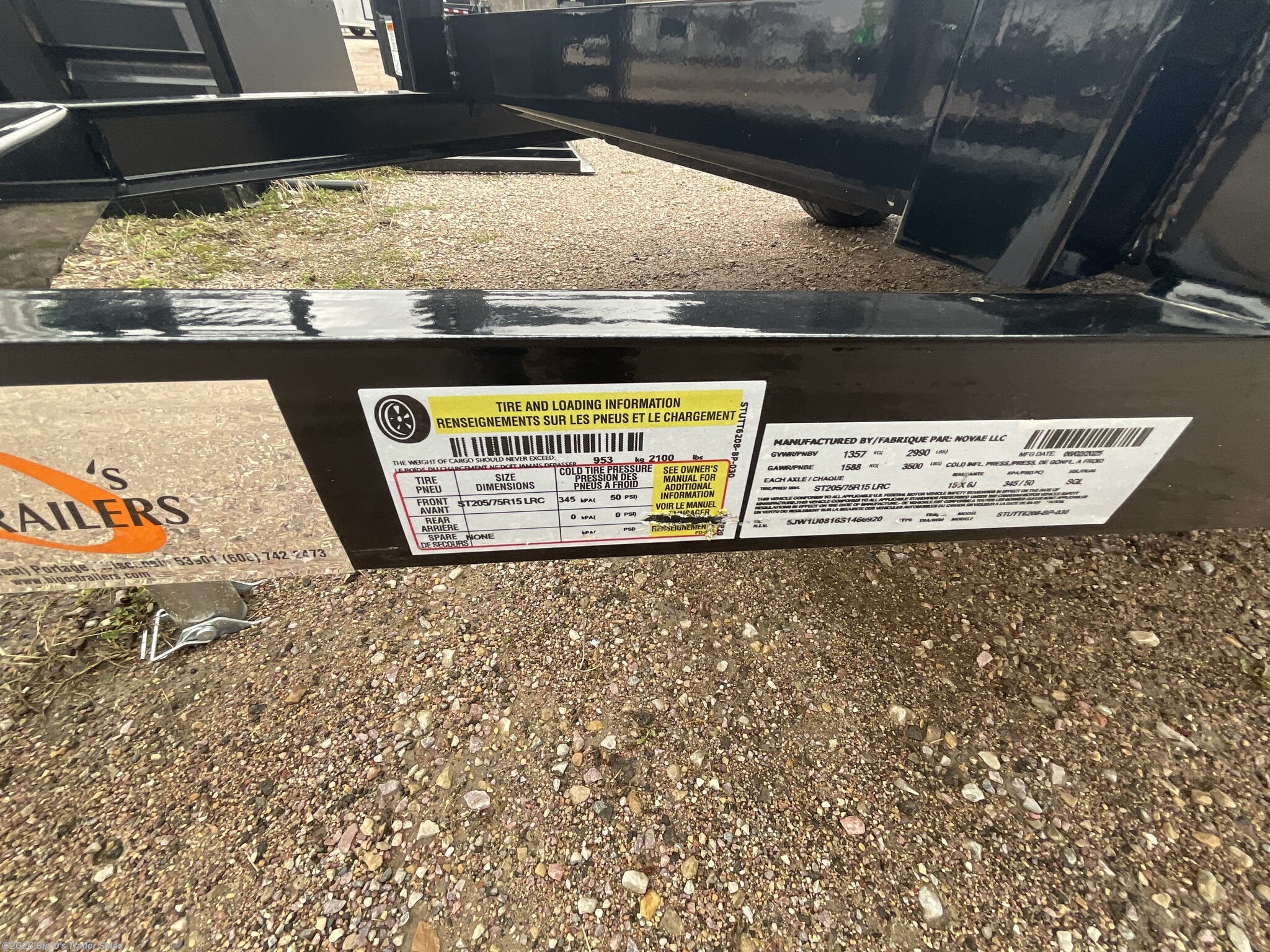 New 2025 Sure-Trac Tube Top 5X8  UTILITY STUTT6208-BP-030 available in Portage, Wisconsin