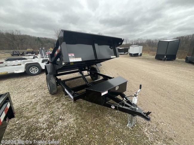 2025 Sure-Trac 5X8 LOW PROFILE HOMEOWNERS DUMP TRAILER ST6208D-B-