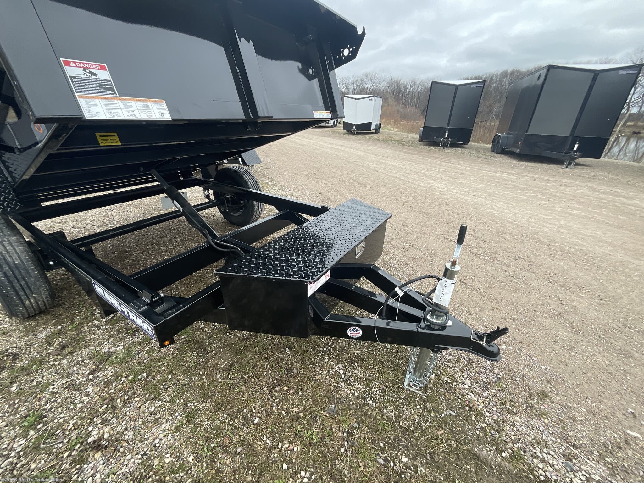 2025 Sure-Trac 5X8 LOW PROFILE HOMEOWNERS DUMP TRAILER ST6208D-B- - New Dump Trailer for sale by Big O's Trailer Sales in Portage, Wisconsin