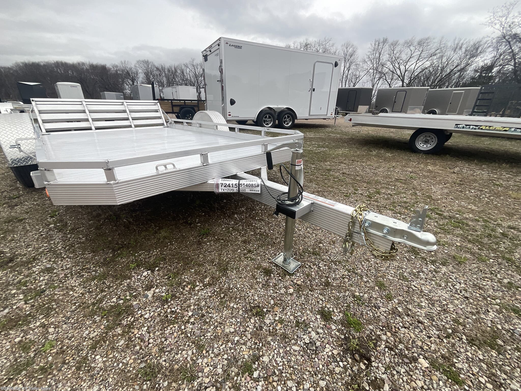 2026 Legend Trailers 7X12UGSA30 - New Utility Trailer for sale by Big O's Trailer Sales in Portage, Wisconsin