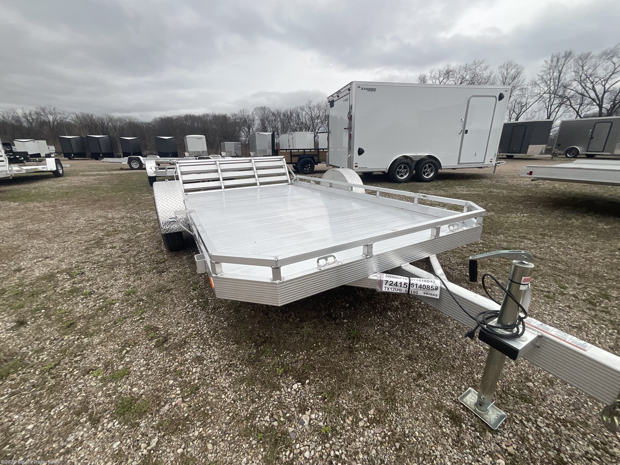 New 2026 Legend Trailers 7X12UGSA30 available in Portage, Wisconsin