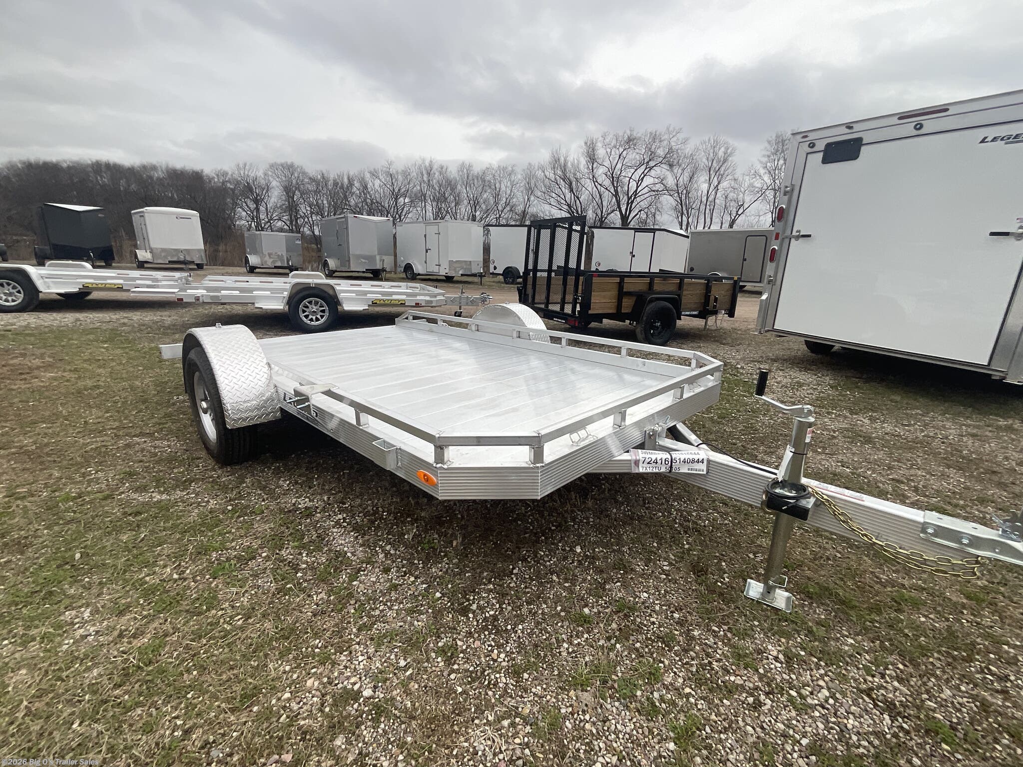 2026 Legend Trailers 7X12TUSA30 Tilt - New Utility Trailer for sale by Big O's Trailer Sales in Portage, Wisconsin
