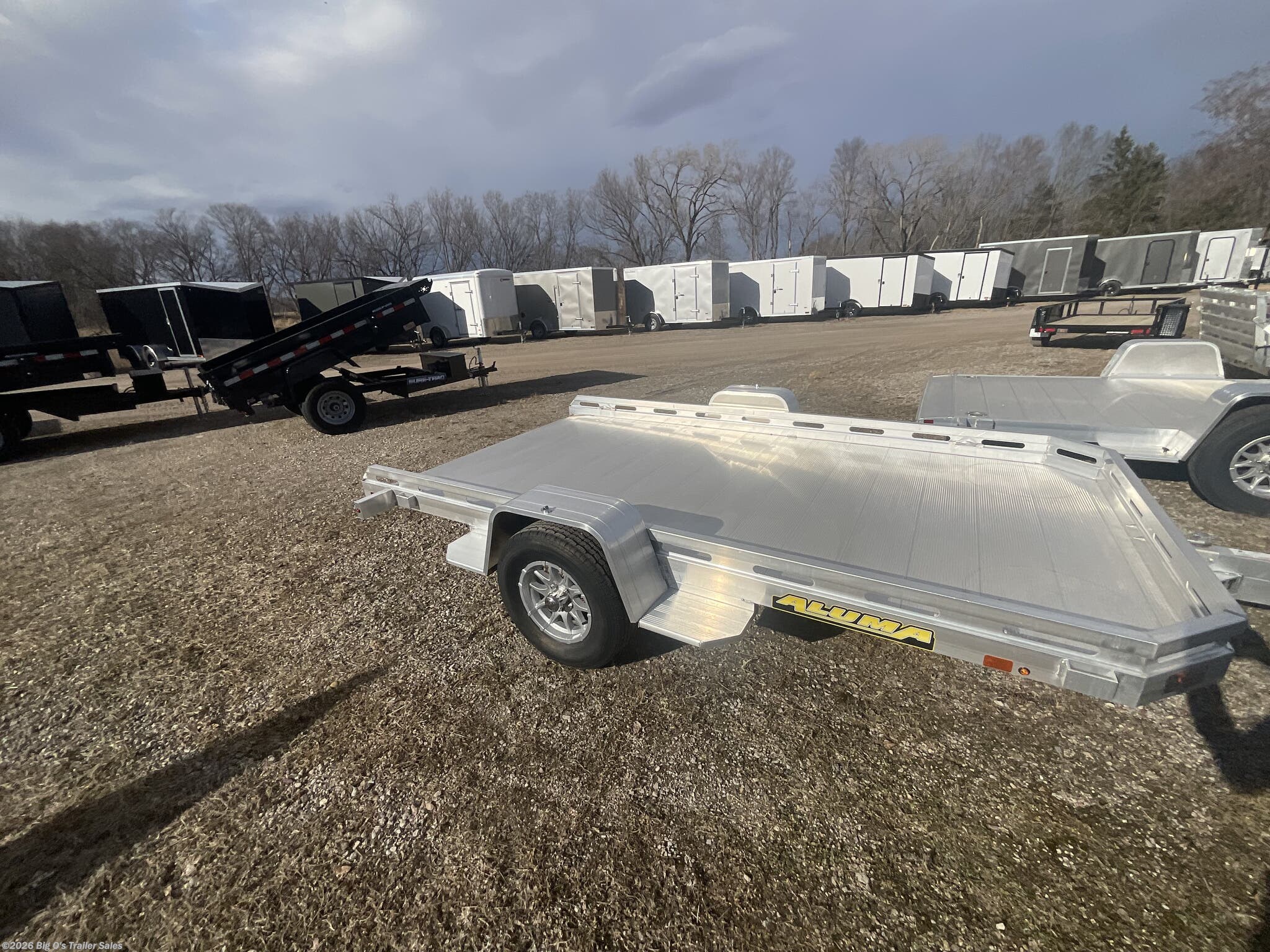 2027 Aluma 7712H TILT-S - New Utility Trailer for sale by Big O's Trailer Sales in Portage, Wisconsin